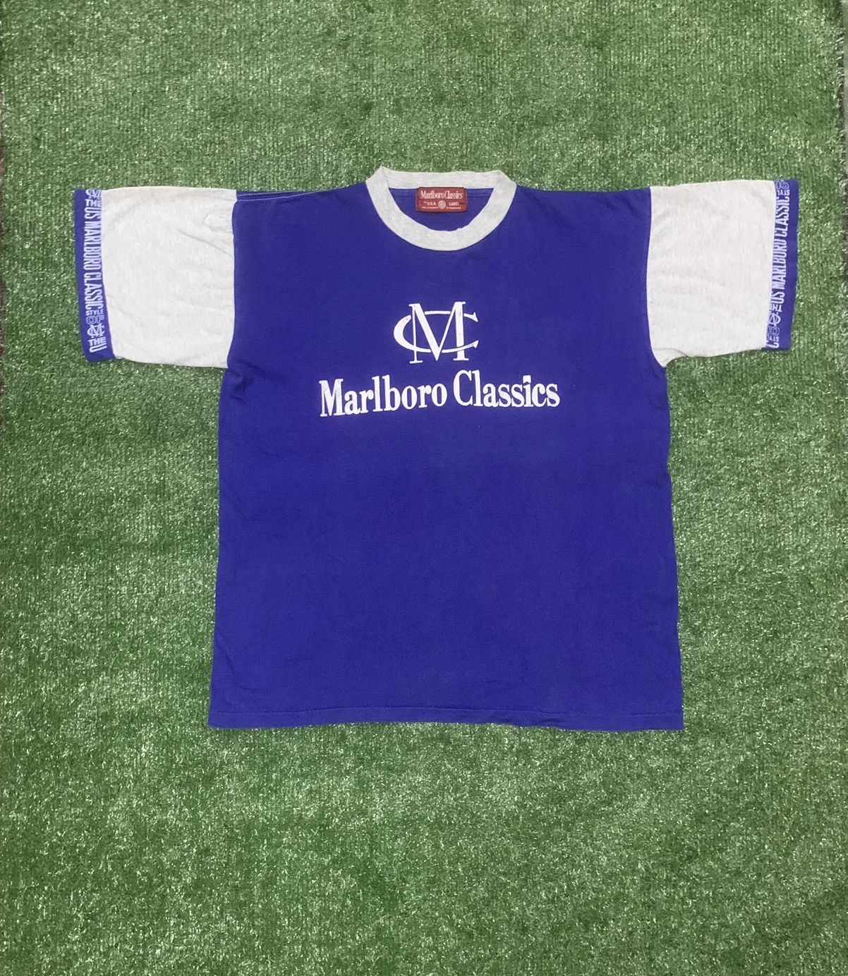 Marlboro × Marlboro Classics VINTAGE MARLBORO CLASSIC Tshirt Size US L / EU 52-54 / 3 - 3 Thumbnail