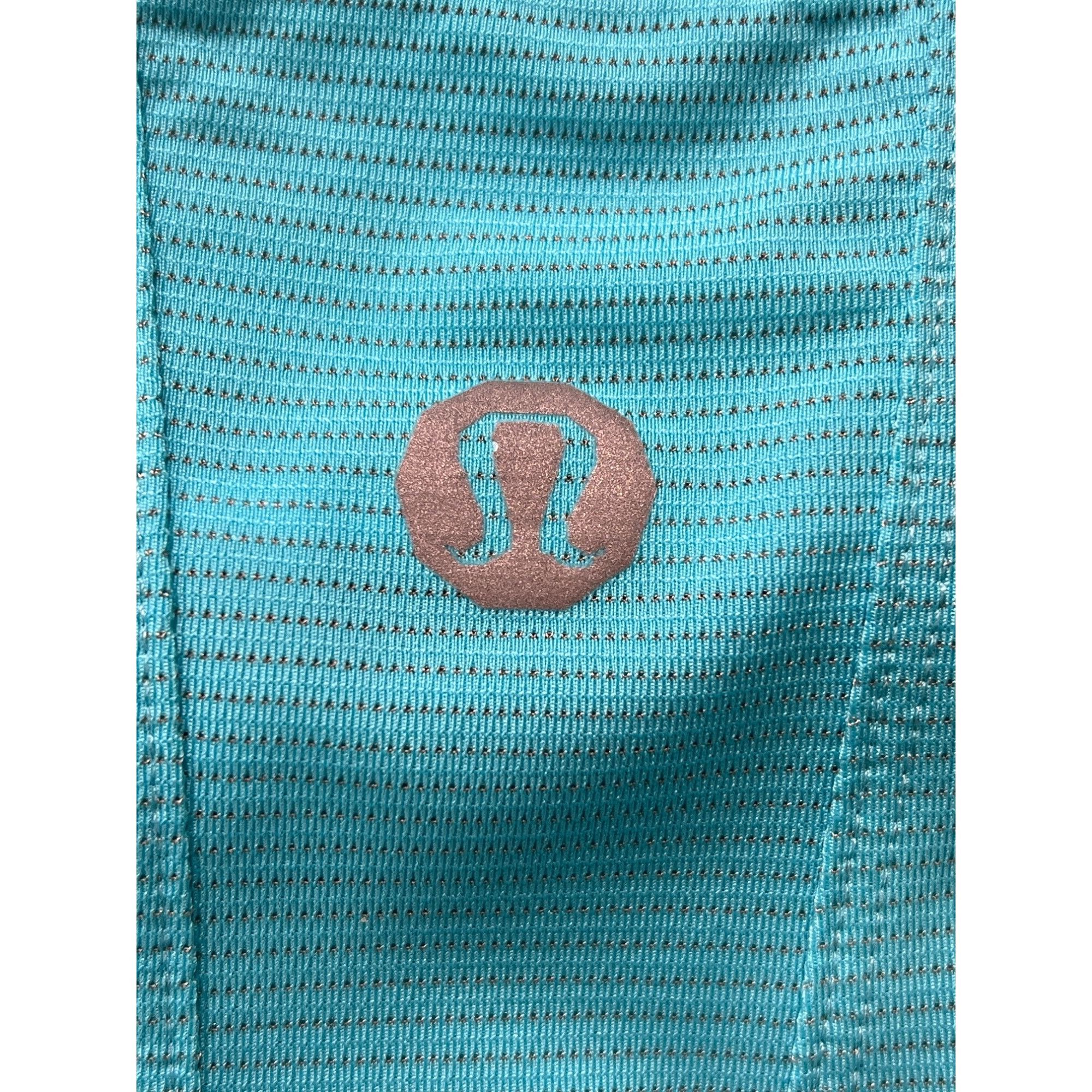 Lululemon 𝓛𝓾𝓵𝓾𝓵𝓮𝓶𝓸𝓷 Men's Turquoise Blue Swiftly Tech Shirt Size US XL / EU 56 / 4 - 2 Thumbnail