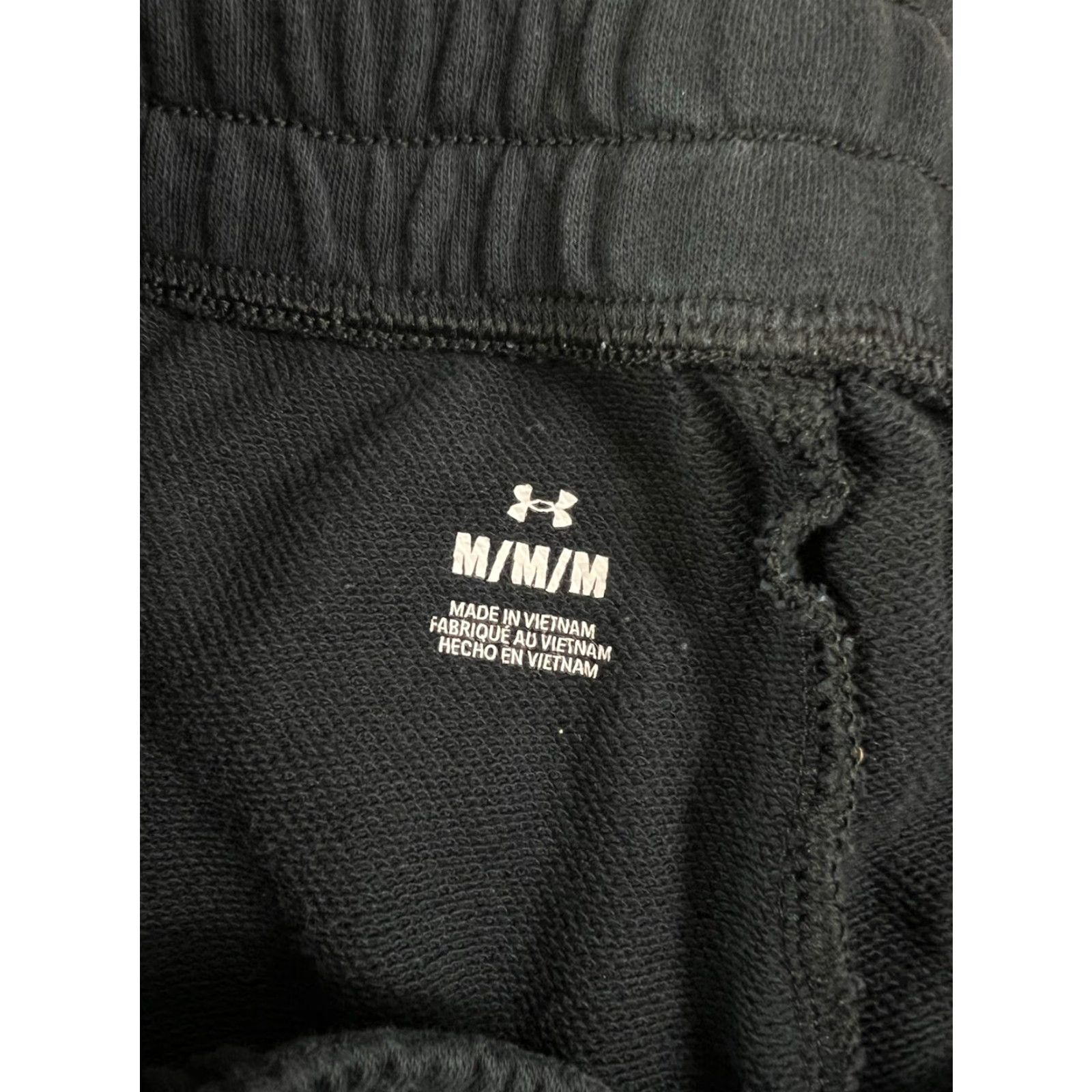 Under Armour Women’s Under Armour Rival Terry Sweat Shorts Black Size M Athletic Slim? Size 32" / US 10 / IT 46 - 3 Thumbnail