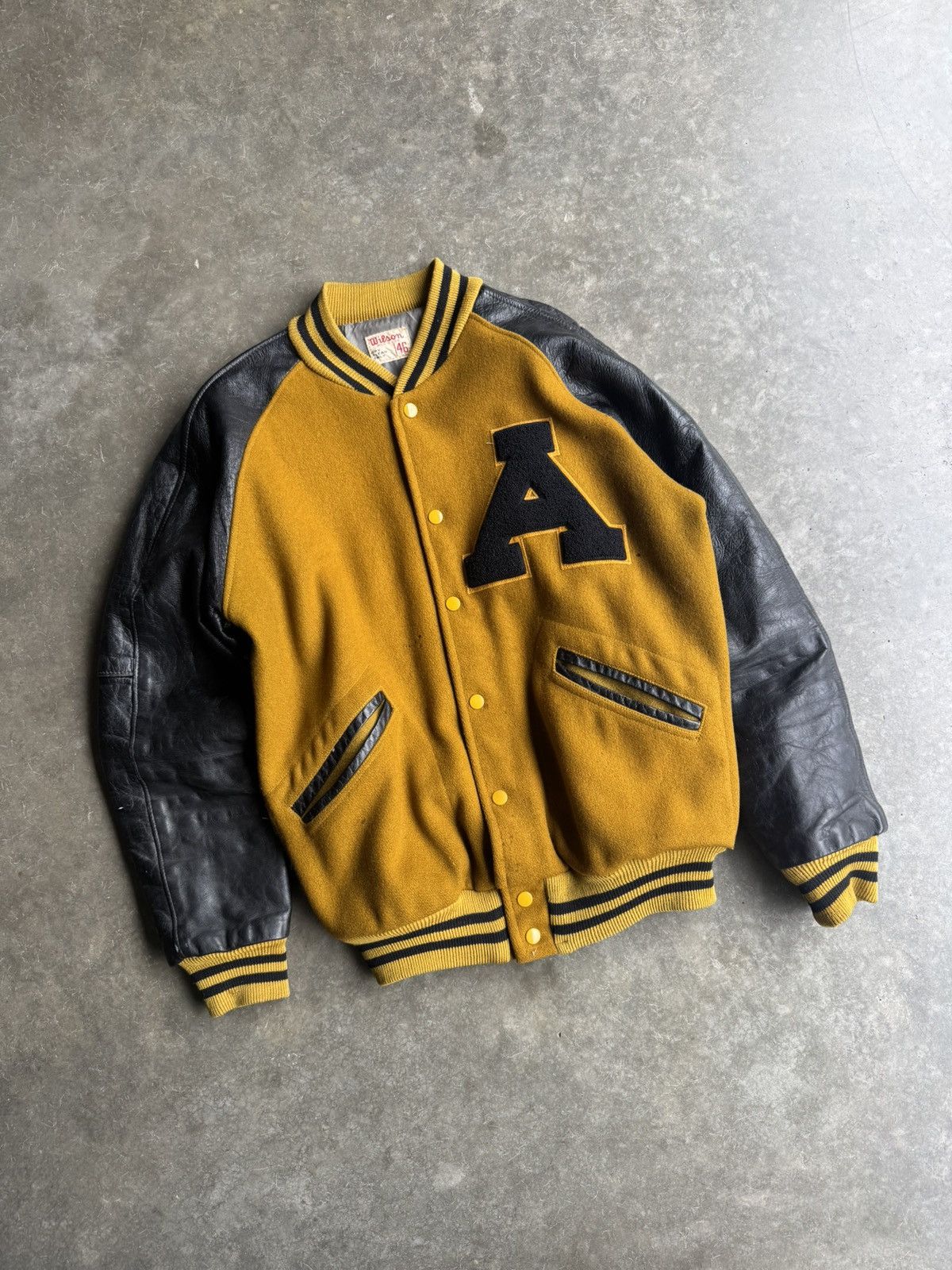 Carhartt 1950s Appalachian State Two Toned Rare Varsity Wilson Jacket Size US XL / EU 56 / 4 - 2 Thumbnail