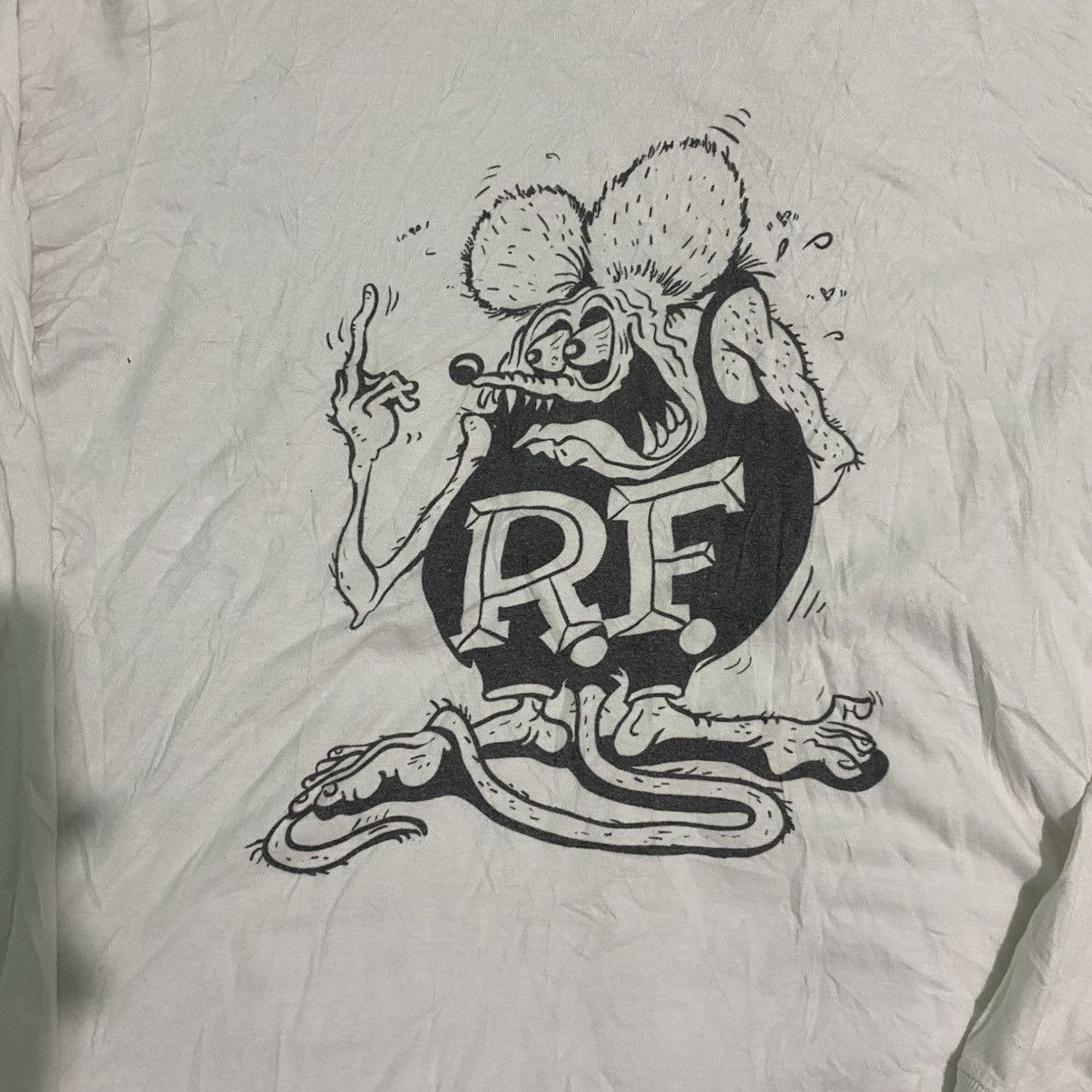 Vintage Vintage Y2k Ratfink Ed Roth Solo Longsleeve Tee Size US M / EU 48-50 / 2 - 3 Thumbnail