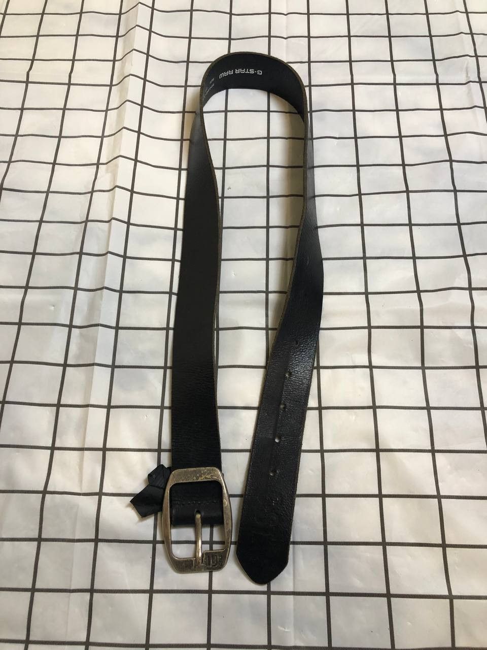 G-Star G-Star Raw Avant Garde Leather Metal Belt Men’s Bronze Size ONE SIZE - 1 Thumbnail