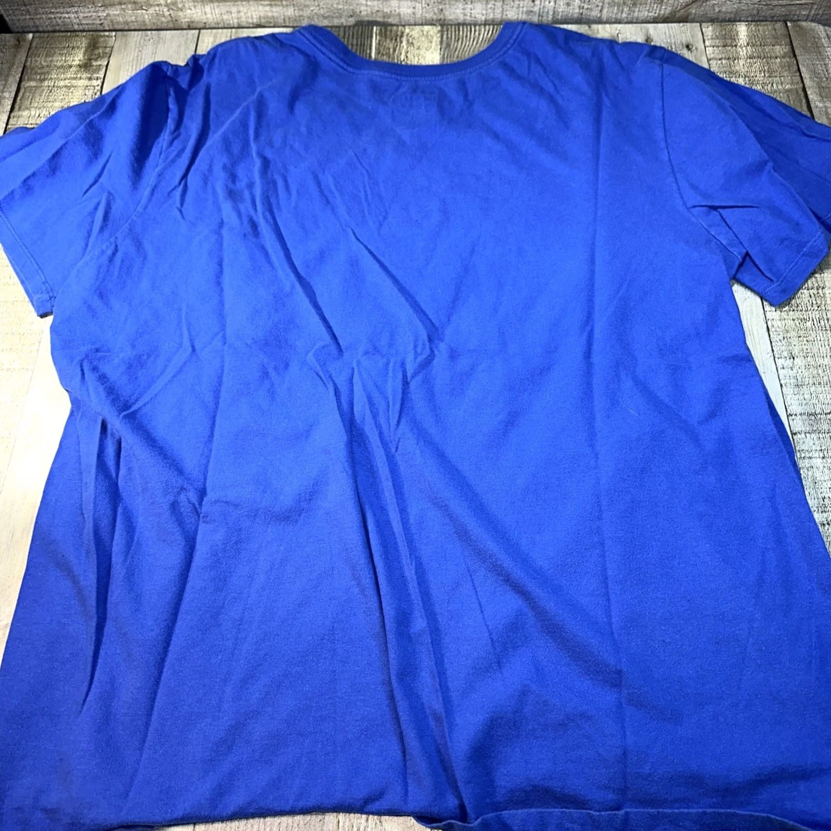 Nike Nike TShirt XL Blue Mens USA Shirt Size US XL / EU 56 / 4 - 4 Thumbnail
