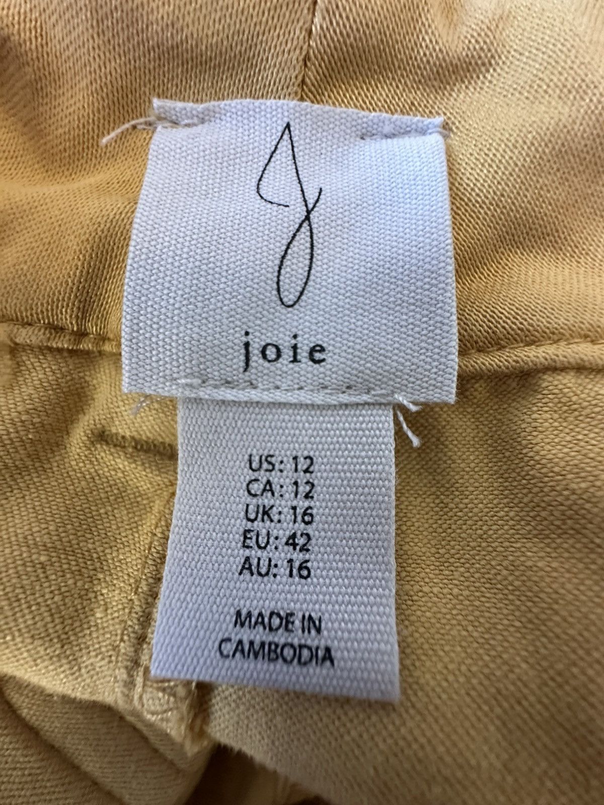 Joie Joie Wide Leg/Utility Pants/Patch Pockets/Nwt/Size 12 Size 32" / US 10 / IT 46 - 3 Thumbnail