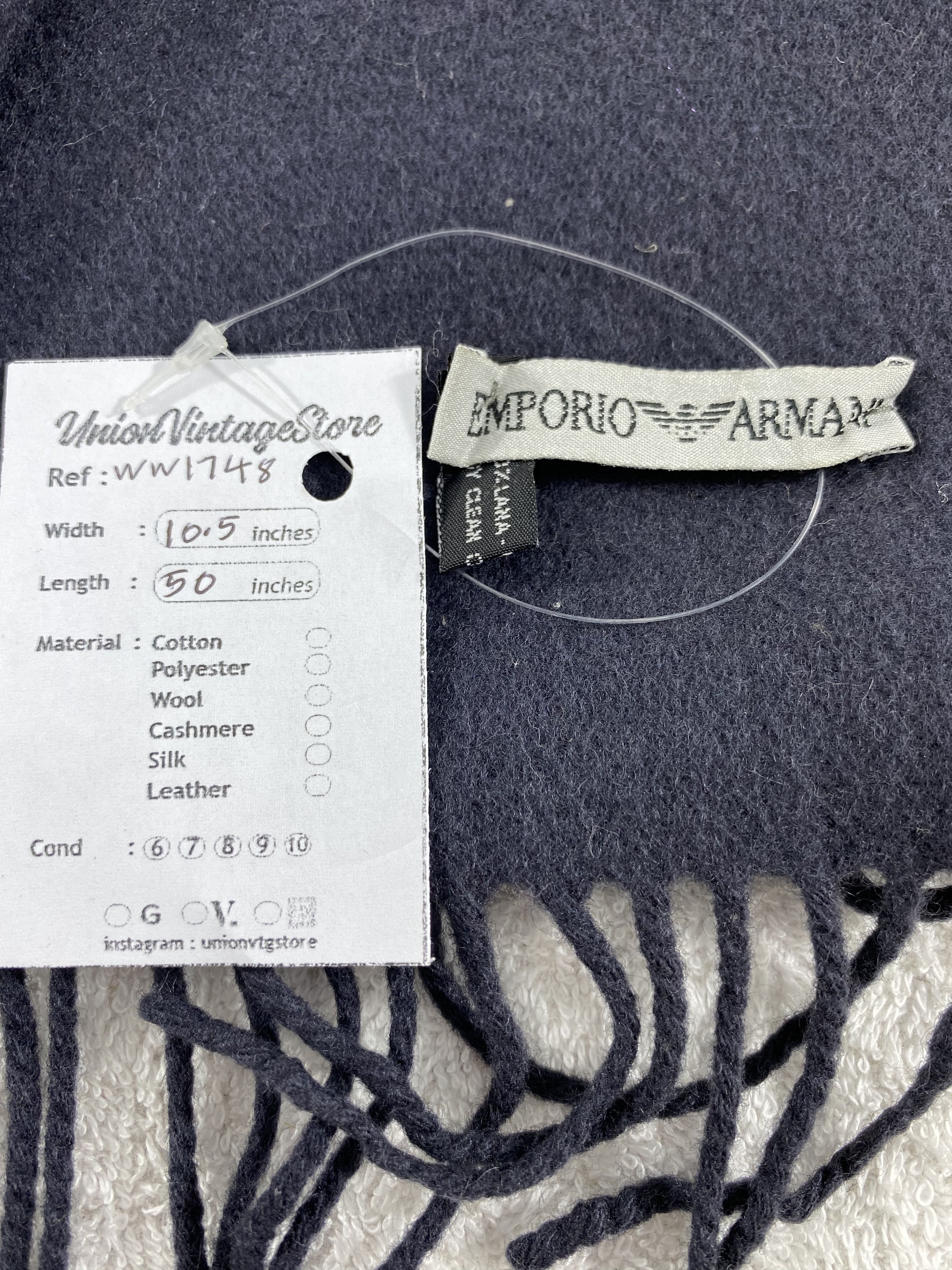 Emporio Armani Emporio Armani Scarf / Muffler / Neckwear - WW1748 Size ONE SIZE - 5 Thumbnail