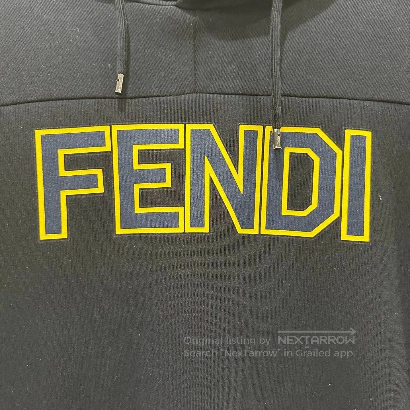 Fendi Fendi Logo Print Hoodie Sweatshirt. Size US M / EU 48-50 / 2 - 4 Thumbnail