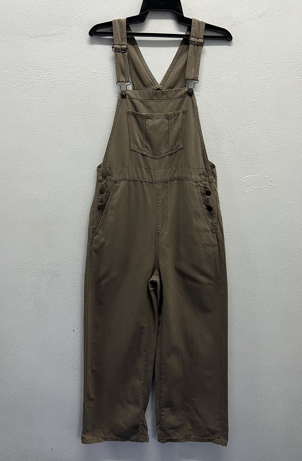 GU VINTAGE GU JEANS BROWN OVERALLS Size US 32 / EU 48 - 1 Thumbnail