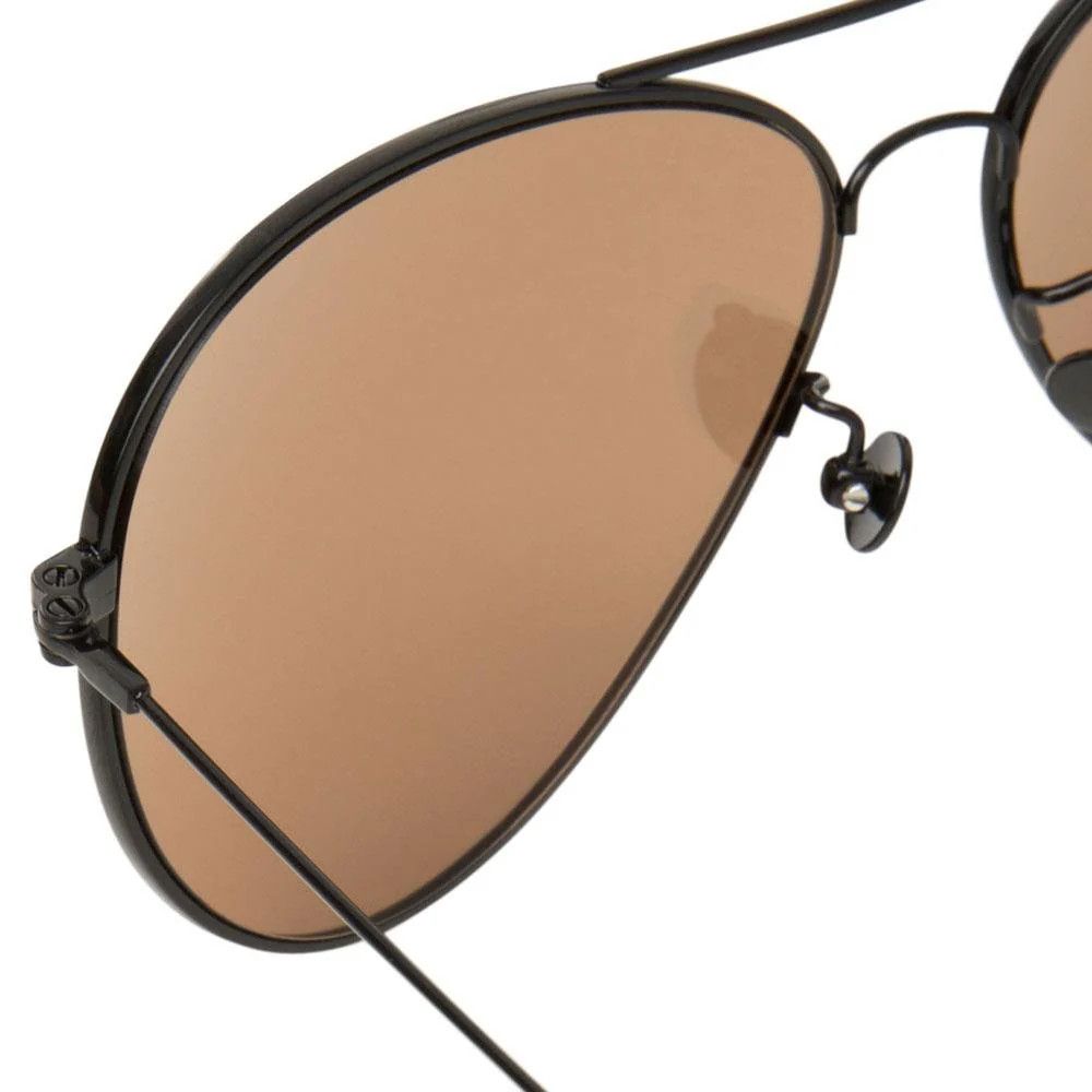 Ann Demeulemeester Ann Demeulemeester Sunglasses Black and Bronze Size ONE SIZE - 8 Thumbnail