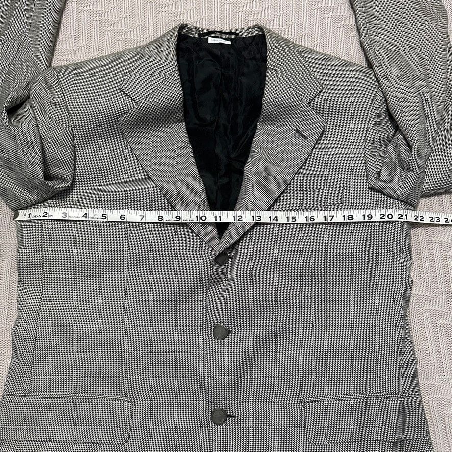 Brioni Brioni silver silk three button blazer size 40R Size 40R - 8 Thumbnail