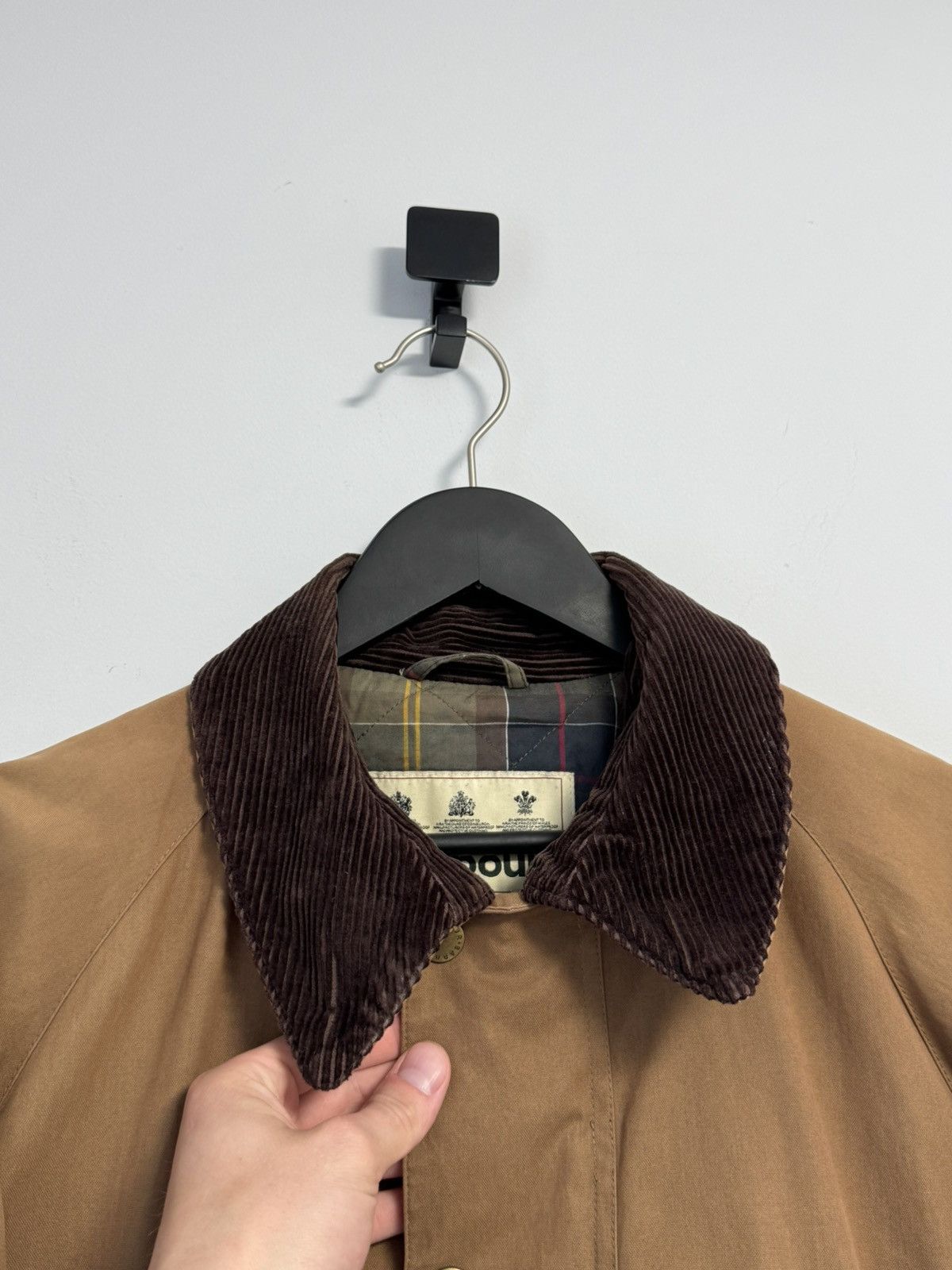 Barbour Barbour Linton Utility Field Jacket Brown Tartan Lined Size US L / EU 52-54 / 3 - 14 Thumbnail
