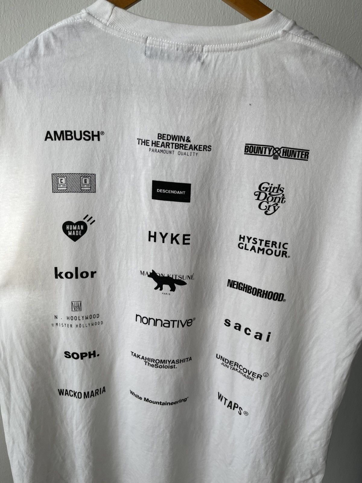 Human Made × Japanese Brand × Pharrell 2020 Human Made 'Japanese Brand Solidarity' Tee Size US L / EU 52-54 / 3 - 6 Thumbnail