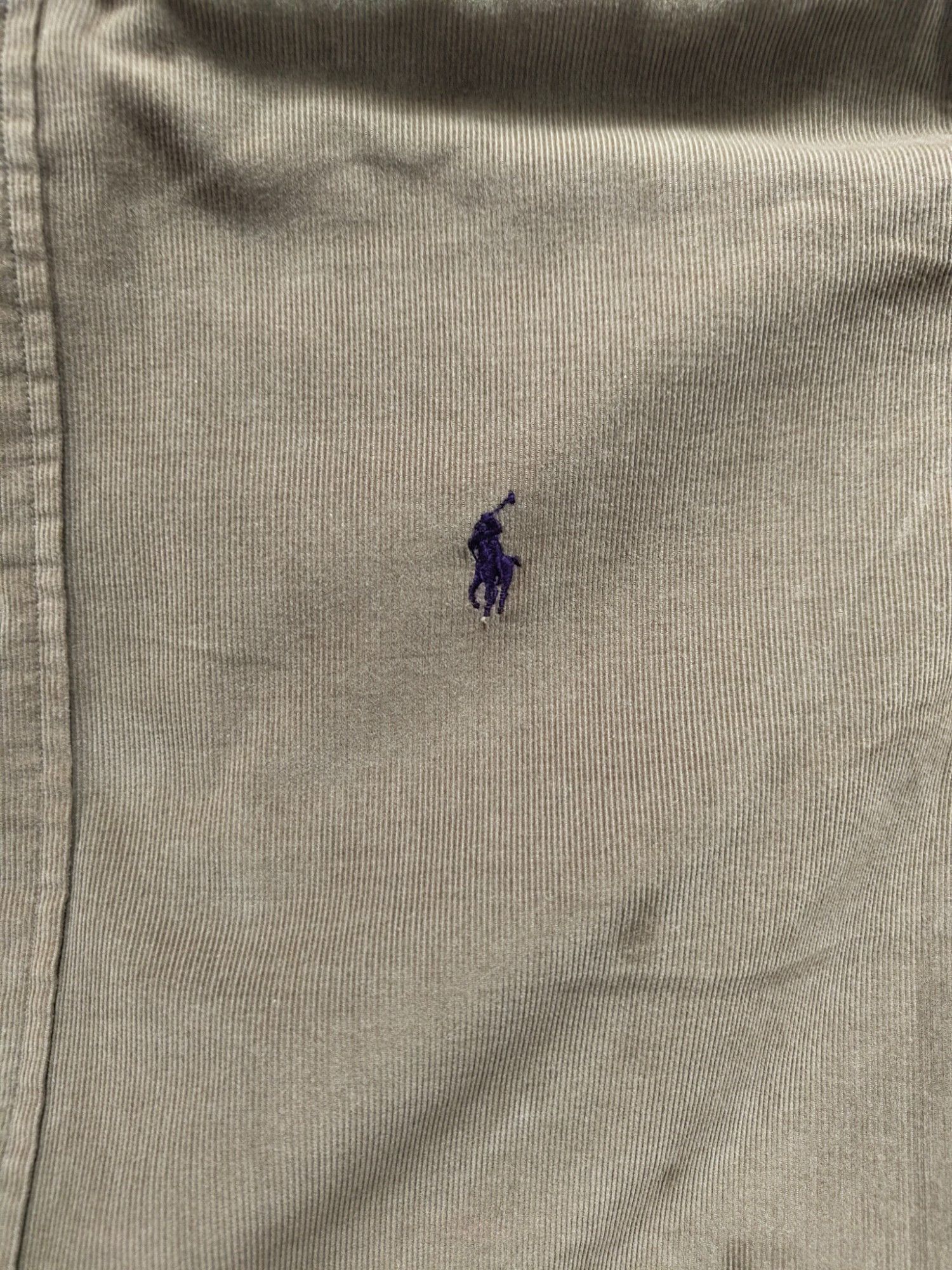 Ralph Lauren Ralph Lauren Olive Green Corduroy Shirt Size US M / EU 48-50 / 2 - 4 Thumbnail