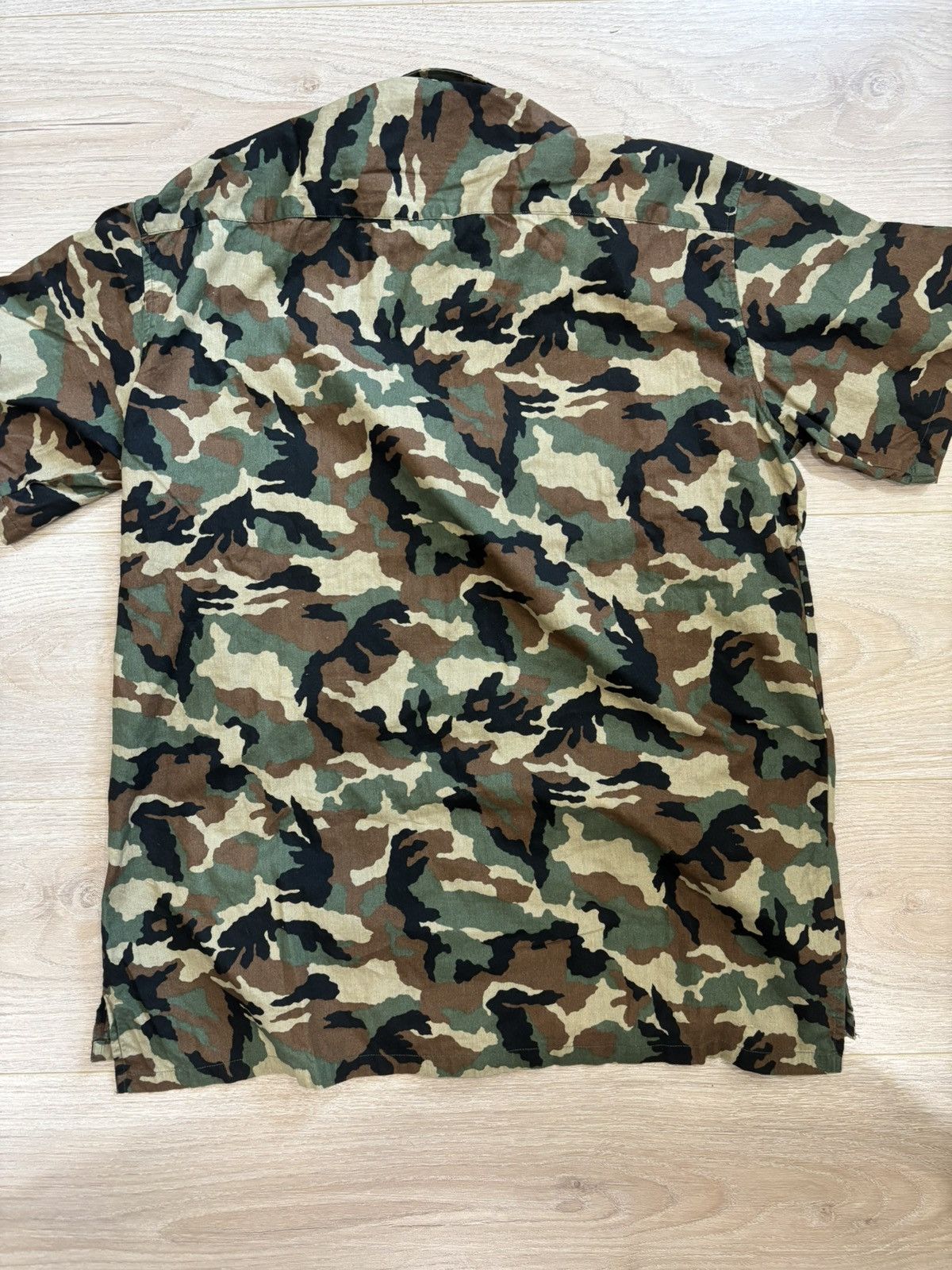 PPFM PPFM CAMO BUTTON UP SHORT SLEEVE T SHIRT Size US M / EU 48-50 / 2 - 3 Thumbnail