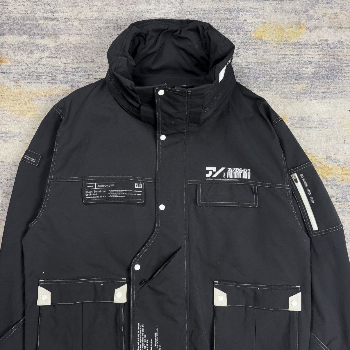 HATRA Hatra x Palm Maison ghost plant oversize multi pocket jacket Size US M / EU 48-50 / 2 - 4 Thumbnail