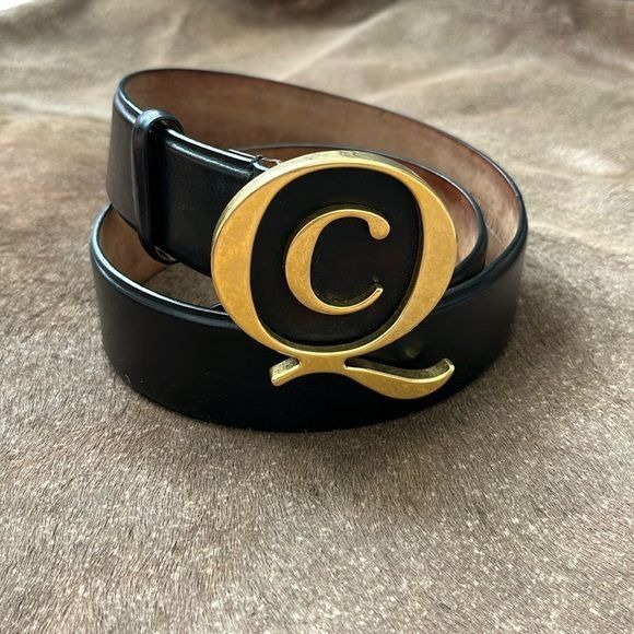 Alexander McQueen Alexander McQueen Q Belt Logo Buckle Size ONE SIZE - 1 Thumbnail
