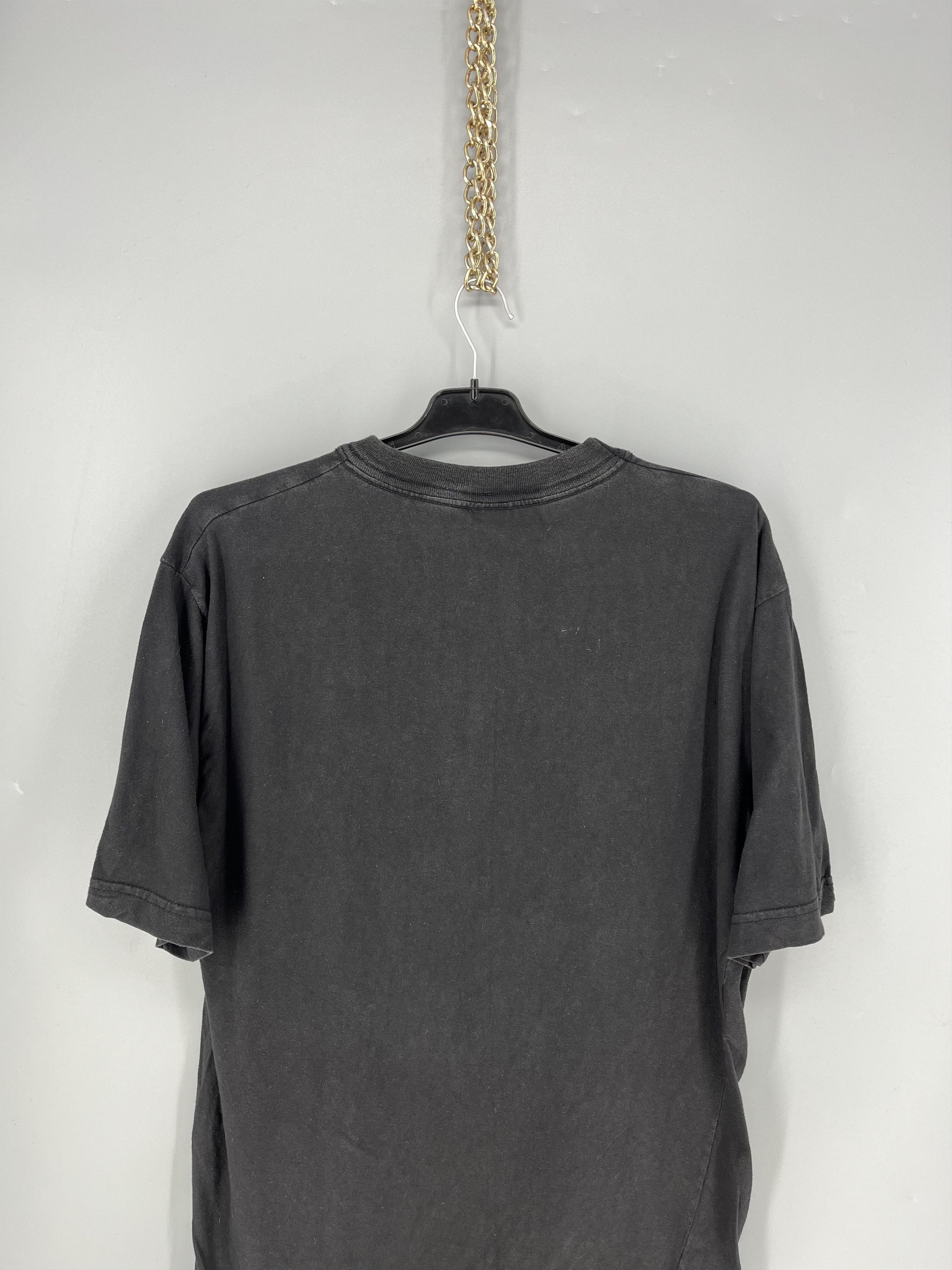 Vintage Vintage Zip It London Skull Motorcycle Graphic T-Shirt Size US XL / EU 56 / 4 - 11 Thumbnail