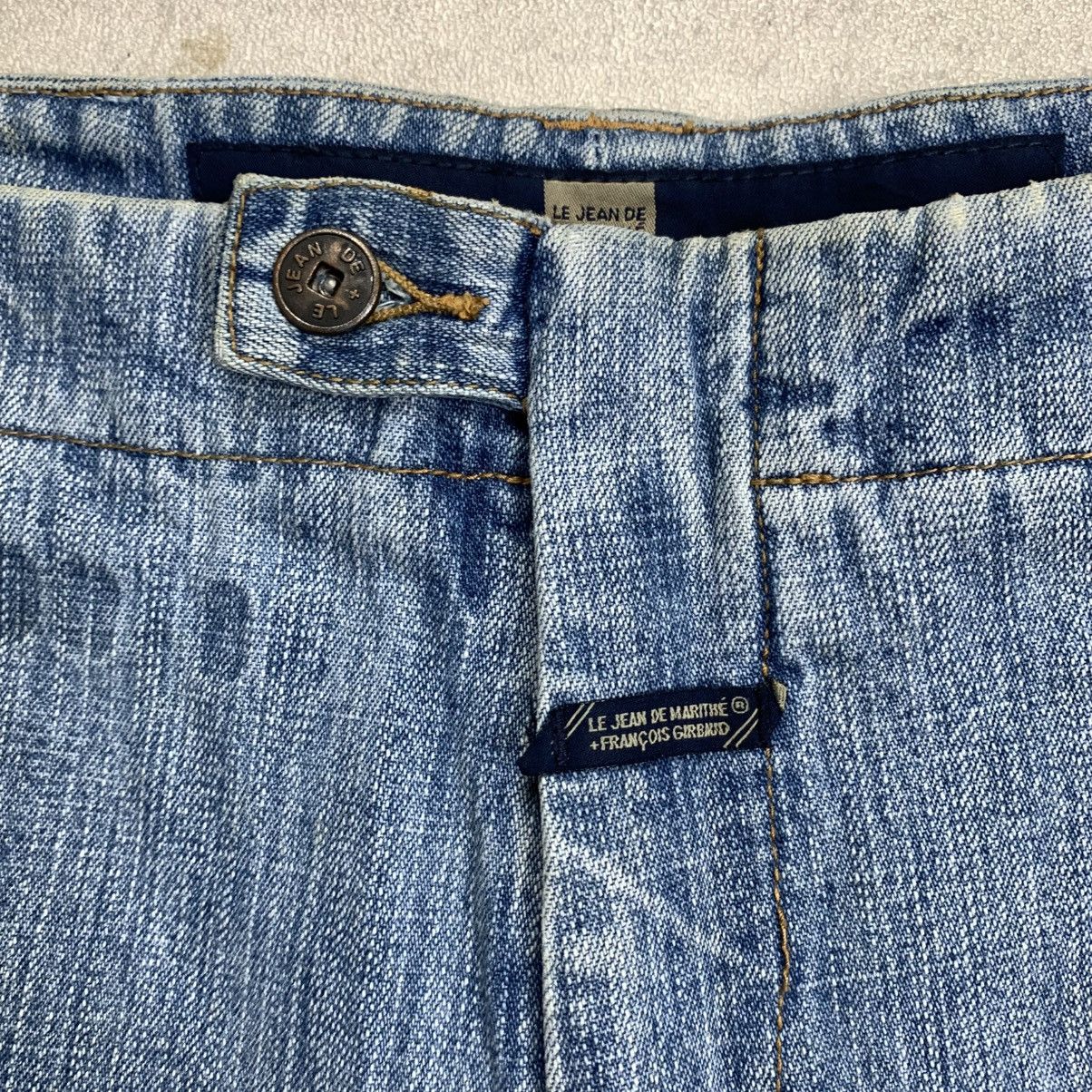 Marithe + Francois Girbaud Girbaud Baggy Jorts Denim Short Pants Multi Pocket Size US 38 / EU 54 - 10 Thumbnail