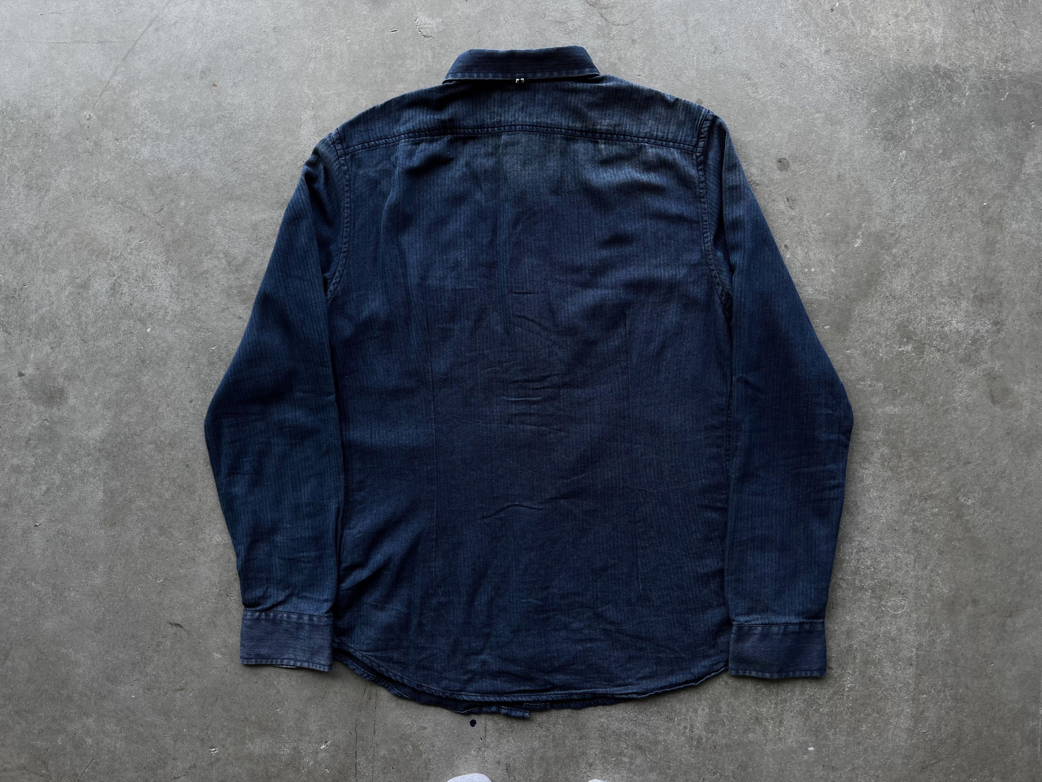 Diesel × Diesel Black Gold Vintage Diesel dark blue button up Size US M / EU 48-50 / 2 - 2 Thumbnail