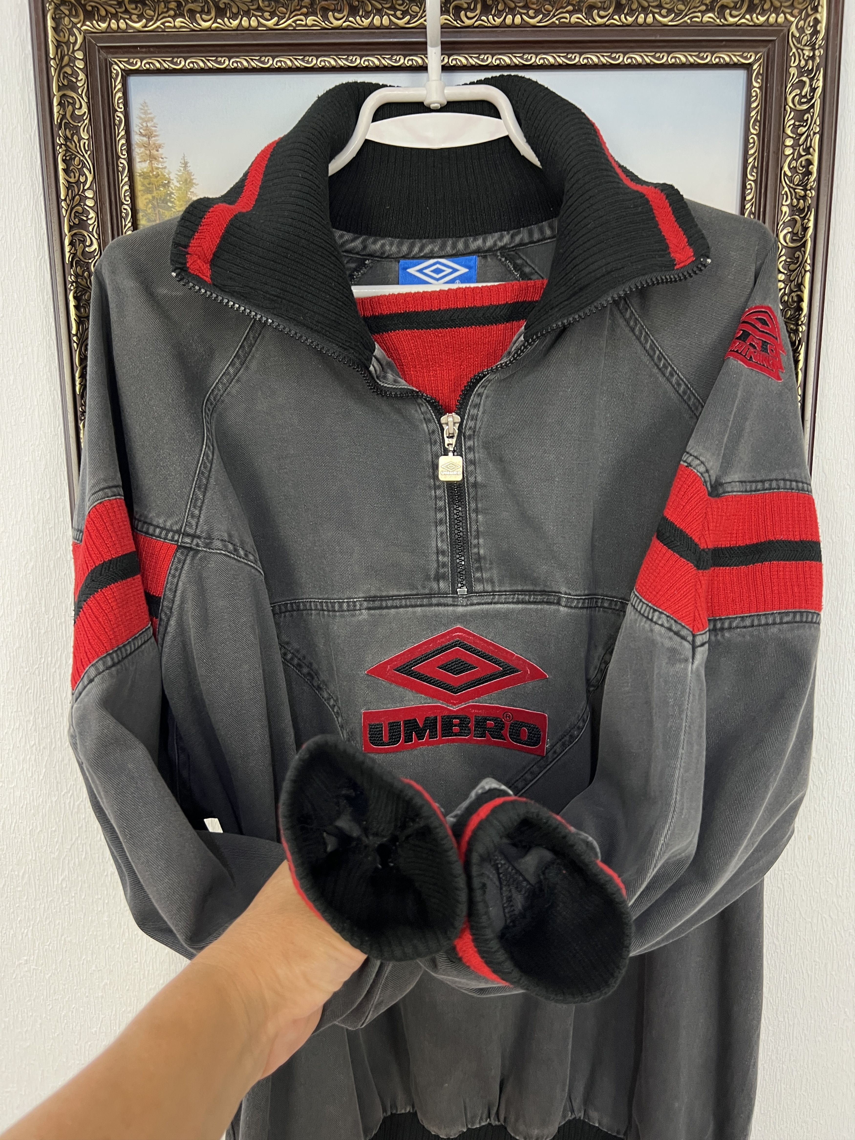 Umbro Vintage 90's Umbro Manchester United Football Sweatshirt Size US XL / EU 56 / 4 - 7 Thumbnail