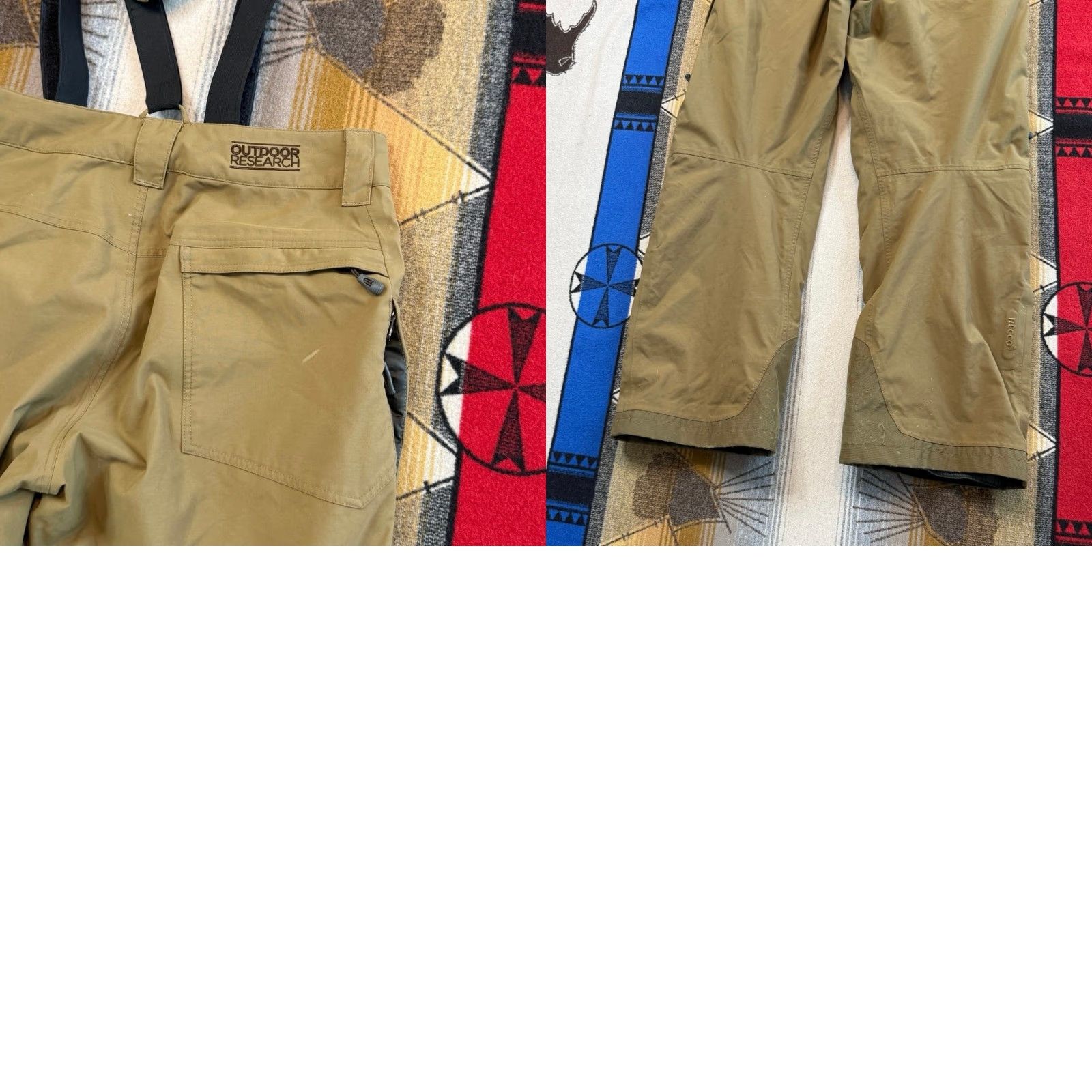 Outdoor Research VINTAGE Outdoor Research Blackpowder Pants Mens M Brown Pertex Shield Snow Ski Size US 31 - 9 Thumbnail