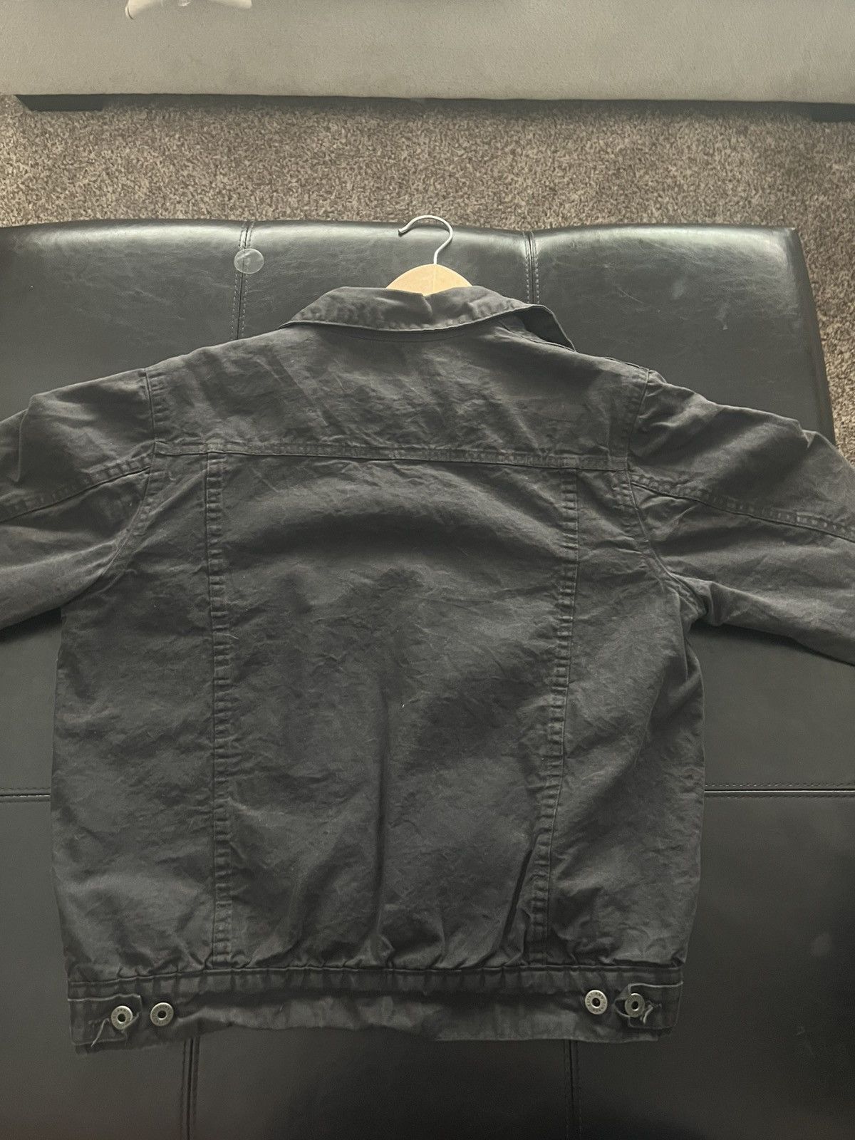 Flint And Tinder Flannel Lined Waxed Trucker Jacket Size US M / EU 48-50 / 2 - 3 Thumbnail
