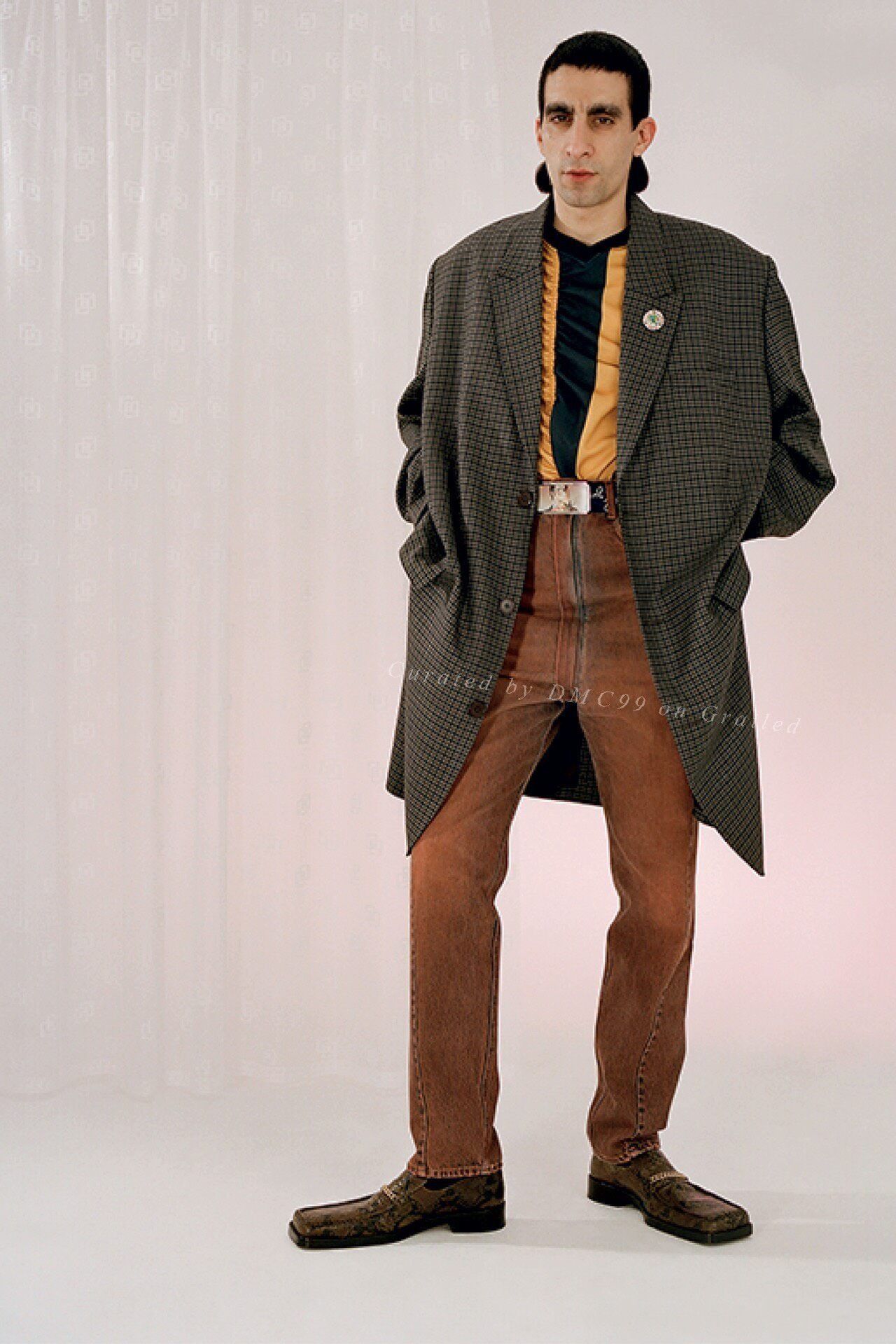 Martine Rose Martine Rose 19AW Check Wool Coat Size US XS / EU 42 / 0 - 1 Thumbnail