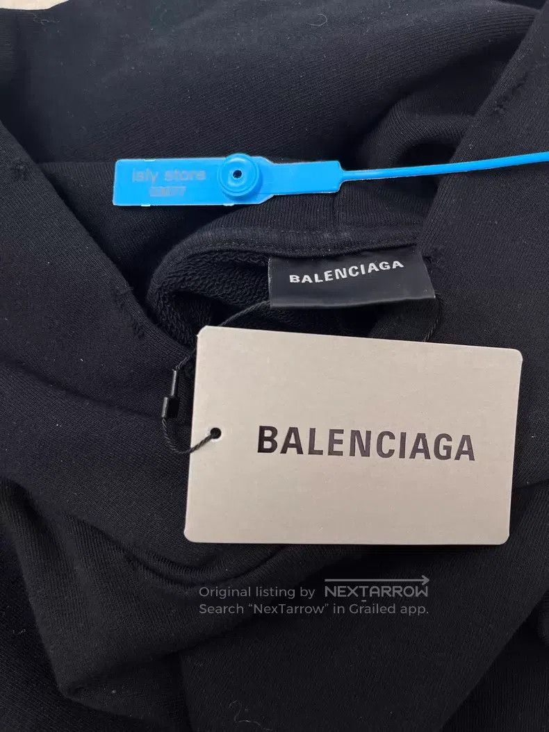 Other Balenciaga Logo Printed Hooded Casual Sweatshirt Size US M / EU 48-50 / 2 - 5 Thumbnail