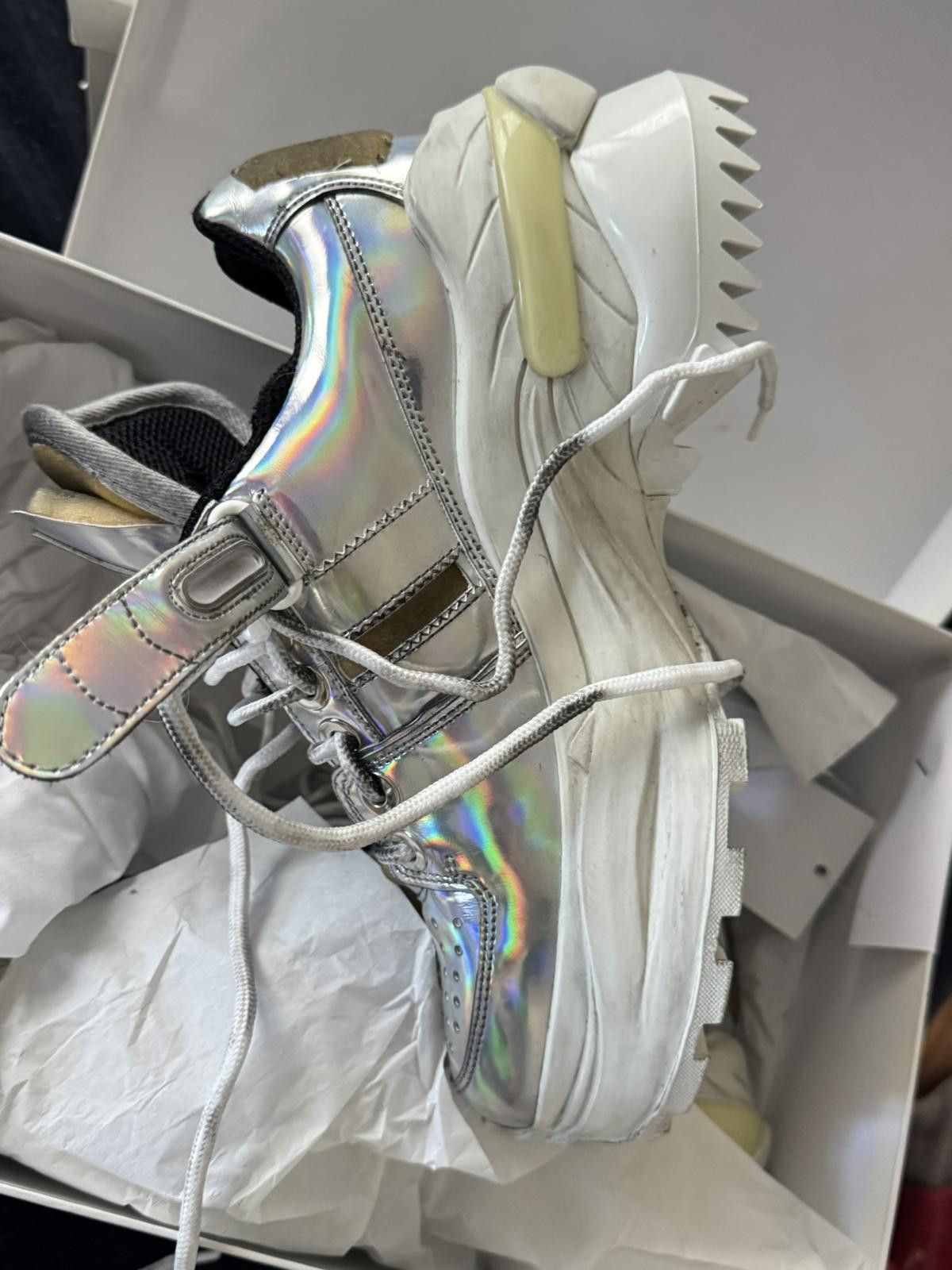 Maison Margiela Maison Margiela Retro Fit Deconstructed Trainers Sz 10 Size ONE SIZE - 7 Thumbnail