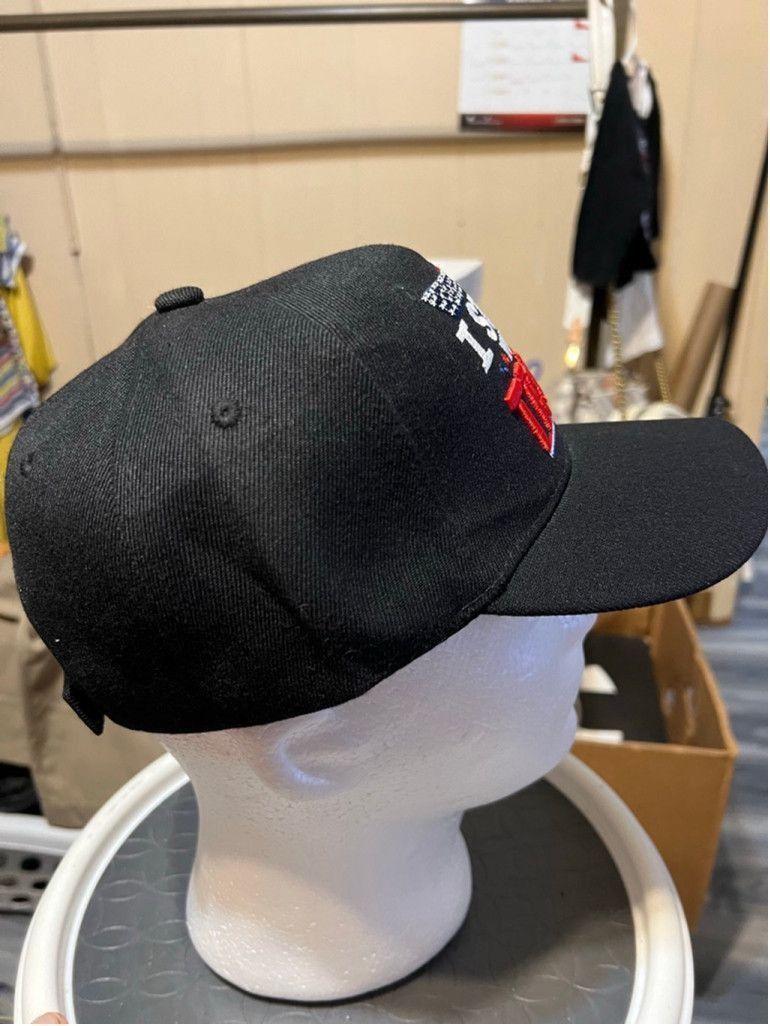 The Unbranded Brand Men's Unbranded Black Red White I Stand With Trump Hat Size ONE SIZE - 4 Thumbnail