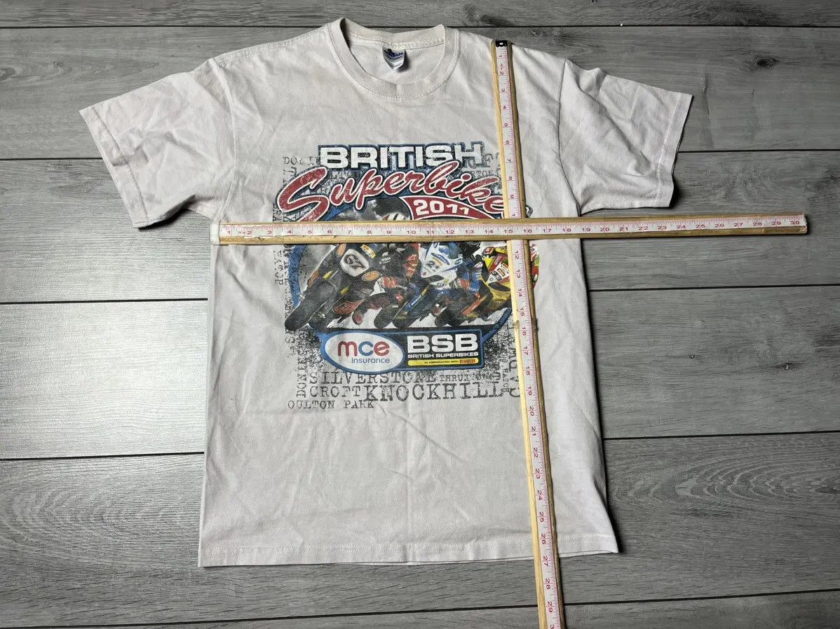 Band Tees Racing British superbikes tshirt size Medium Size US M / EU 48-50 / 2 - 5 Thumbnail