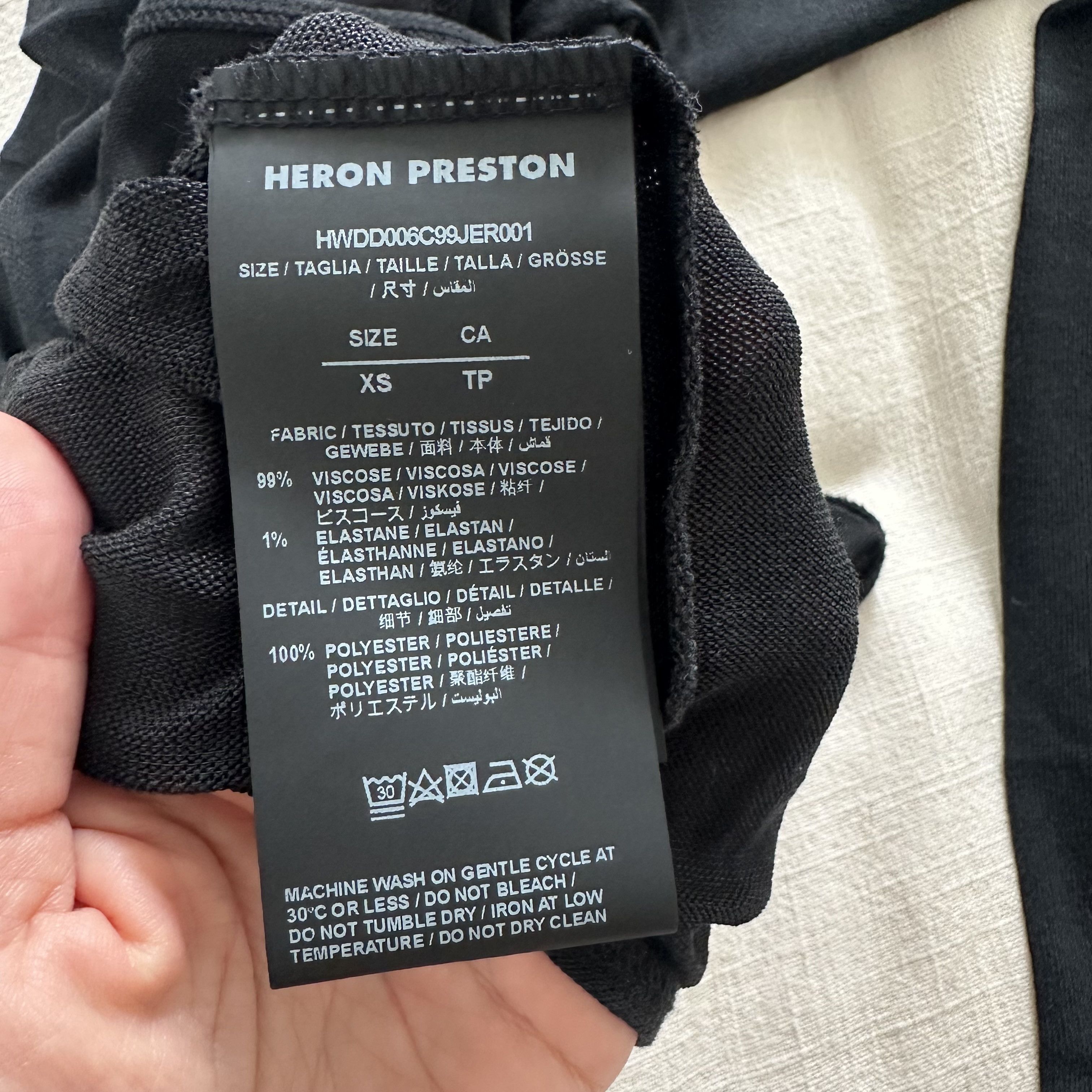Heron Preston Heron Preston “Style” semi sheer bodysuit Size XS / US 0-2 / IT 36-38 - 6 Thumbnail
