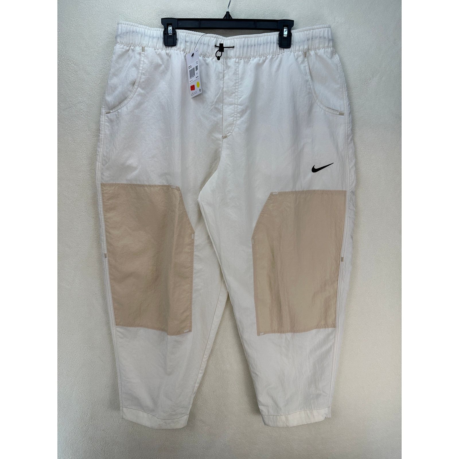 Nike NIKE WOMEN'S XXL HIGH RISE CARGO PANTS BEIGE OFF WHITE Size 39" - 1 Thumbnail