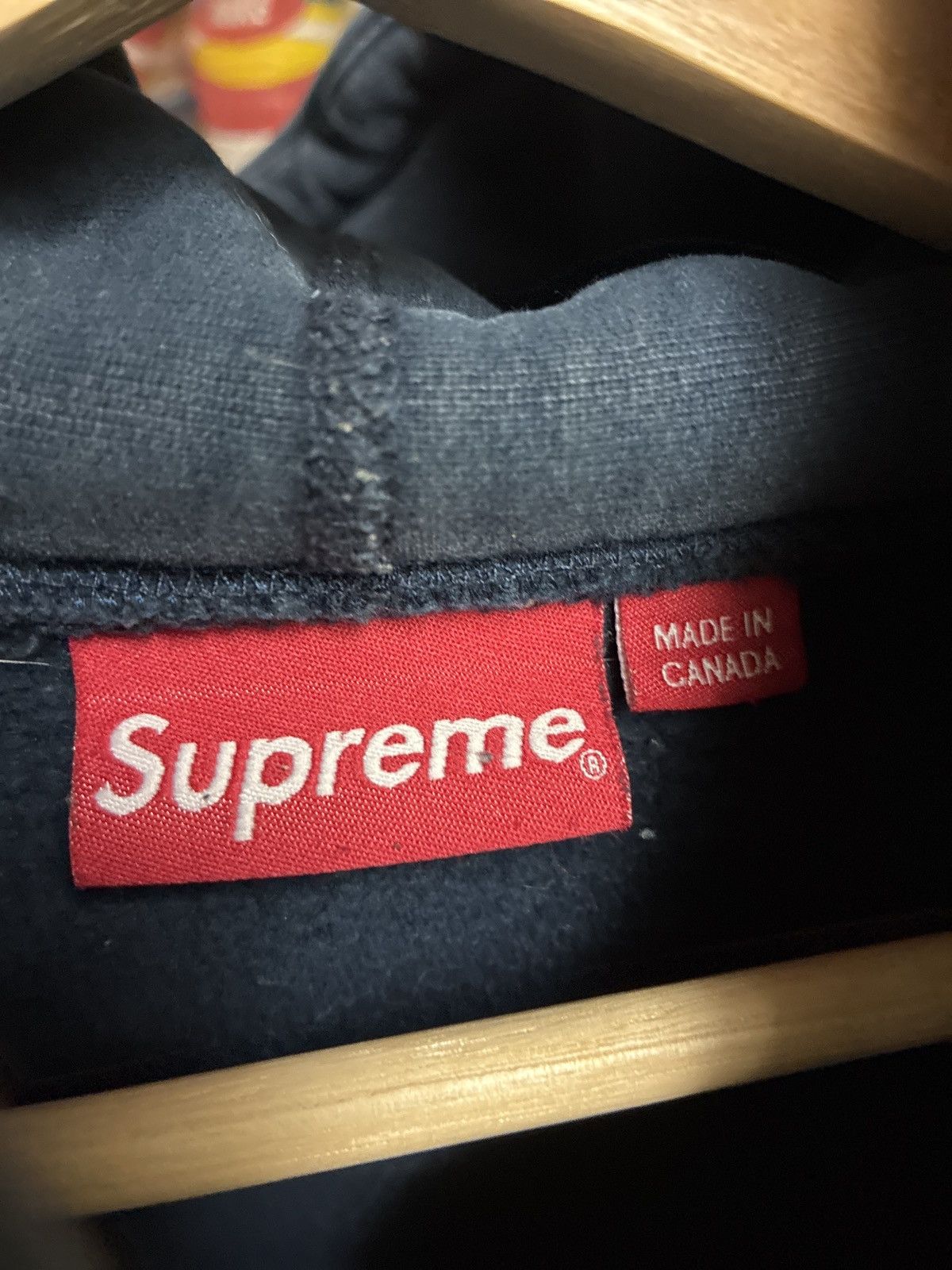 Supreme Supreme Box Logo Hoodie FW16 - Navy blue Size US L / EU 52-54 / 3 - 4 Thumbnail