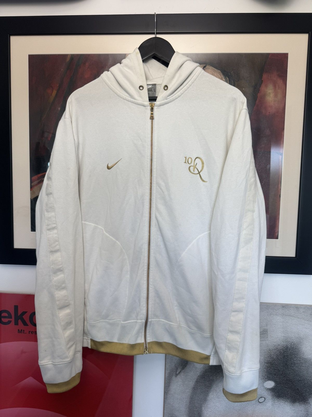 Nike Nike Juventus italy football soccer hoodie L vintage y2k 00s