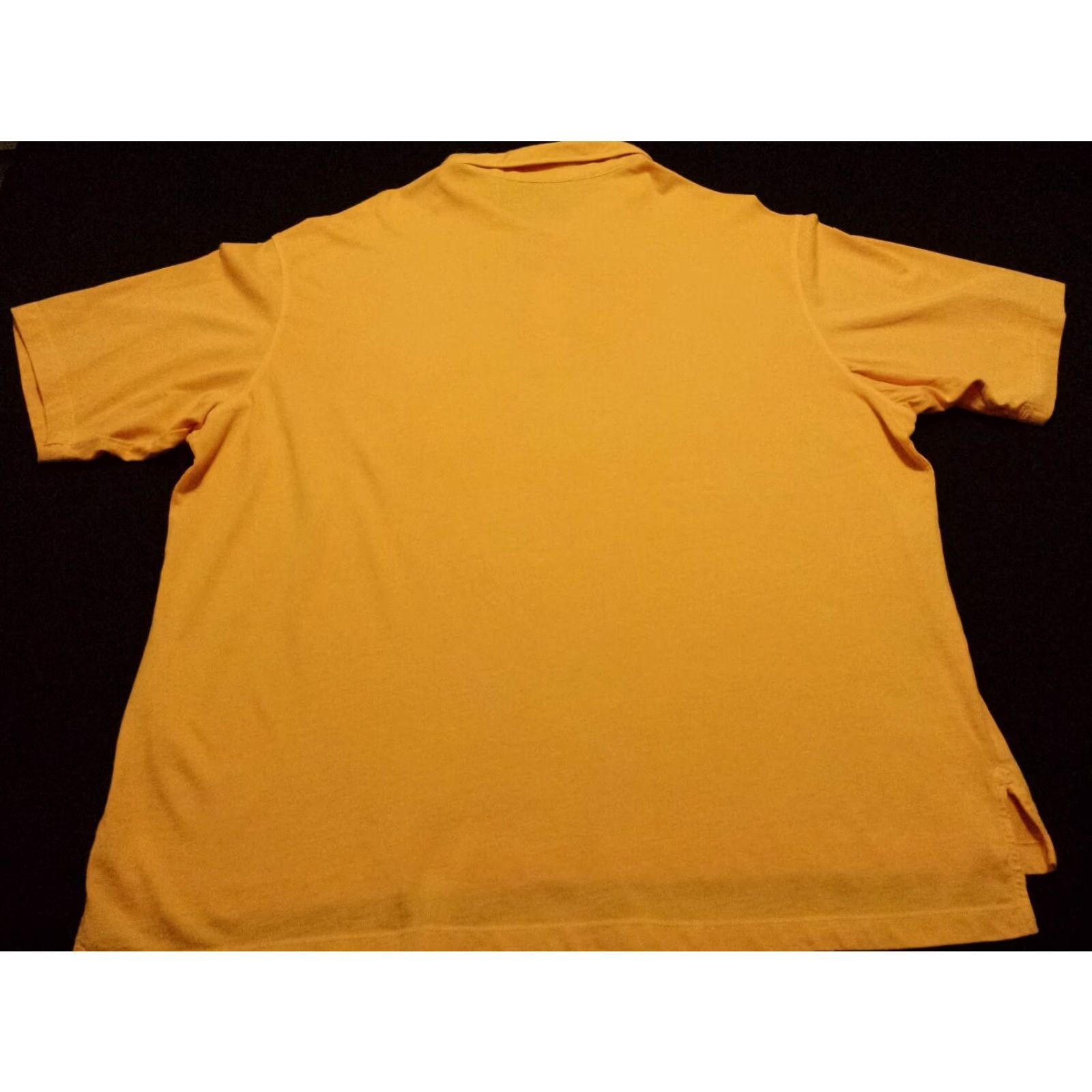 The Territory Ahead Territory Ahead Polo Shirt Orange 2XL Mens Short Sleeve Button-Up 100% Cotton Solid Orange Polo Shirt Size US XXL / EU 58 / 5 - 7 Thumbnail