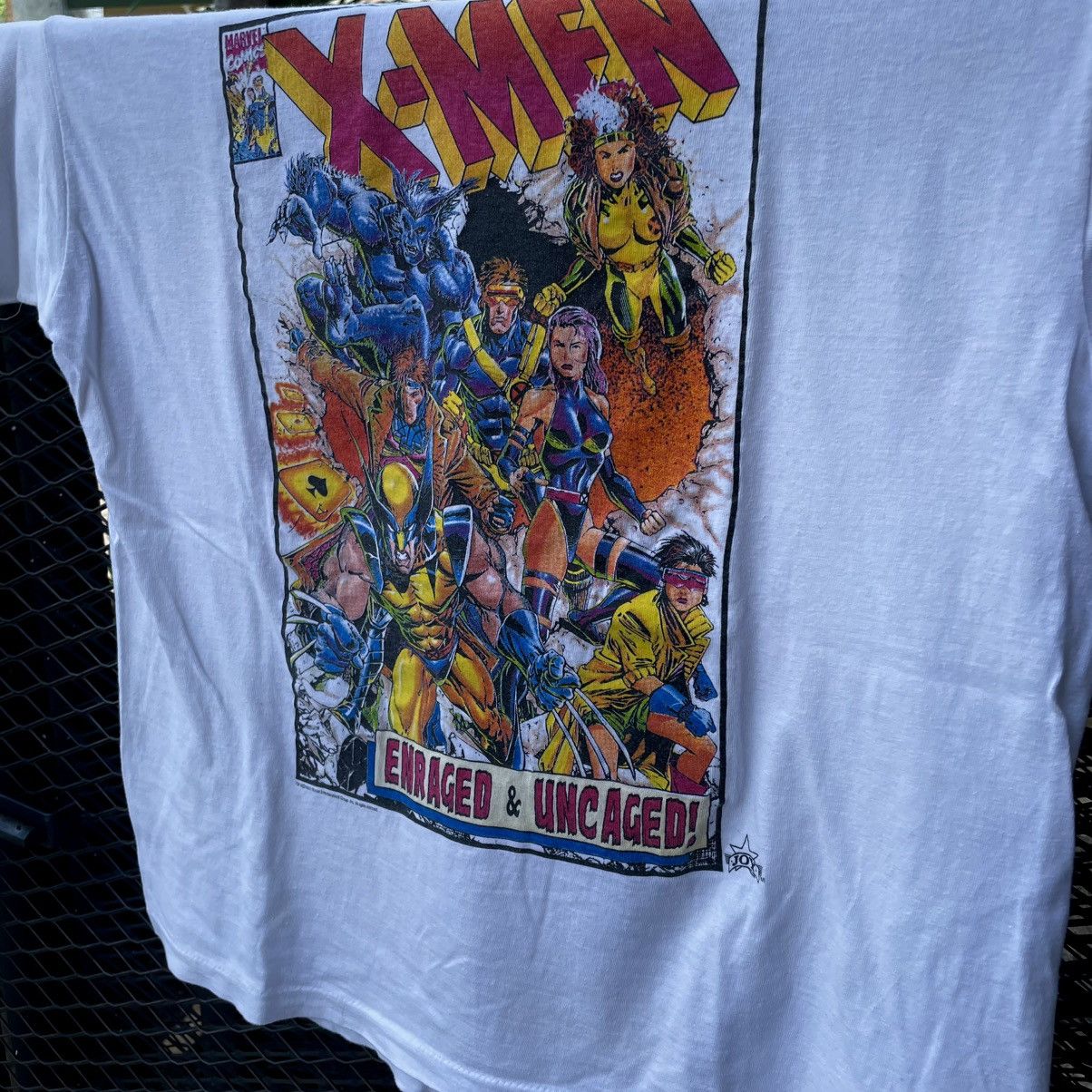 Marvel Comics × Vintage Tshirt Marvel X-Men Vintage 1993 Size US L / EU 52-54 / 3 - 2 Thumbnail