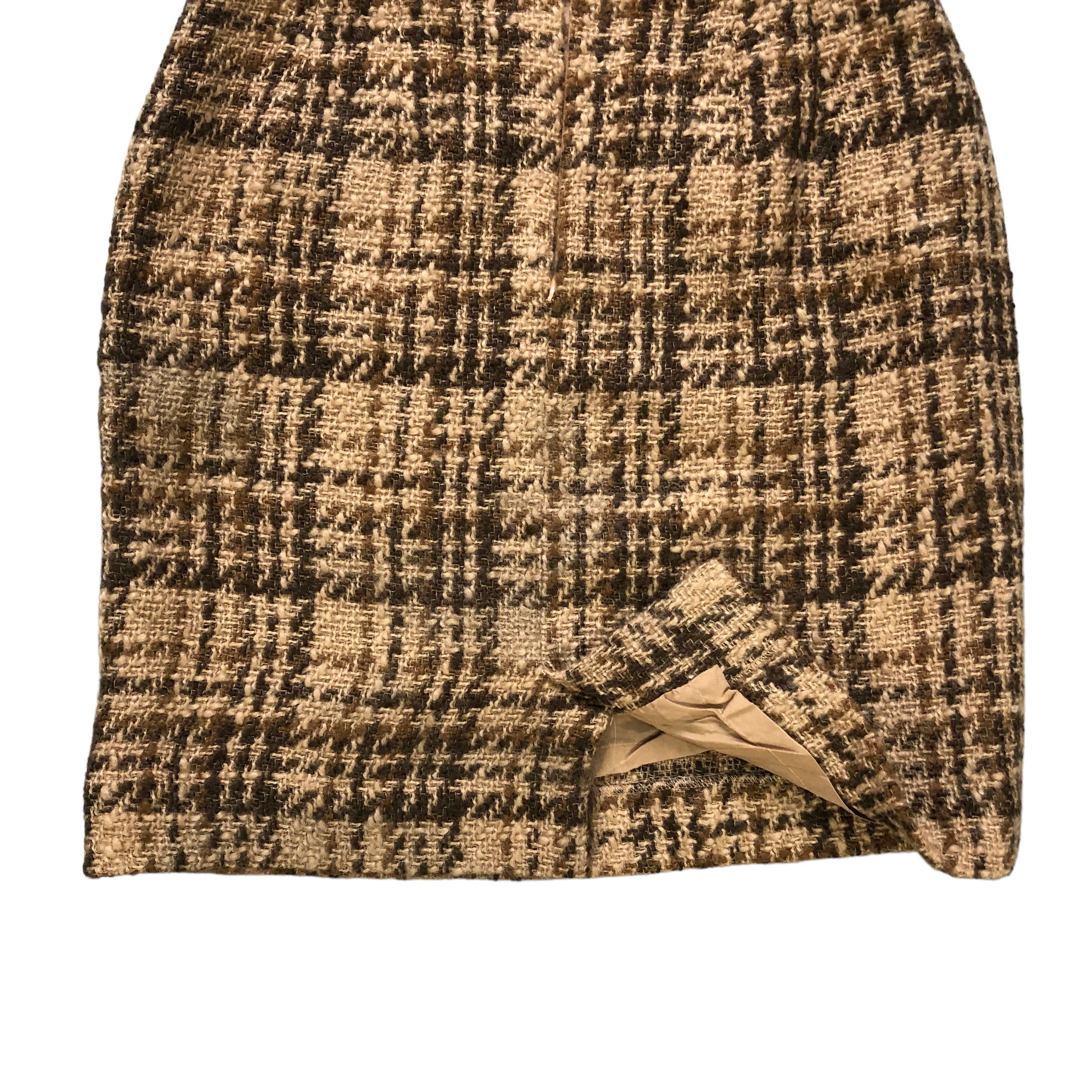 Balenciaga BALENCIAGA WOOL TARTAN SKIRTS #7292-126 Size 26" / US 2 / IT 38 - 9 Thumbnail
