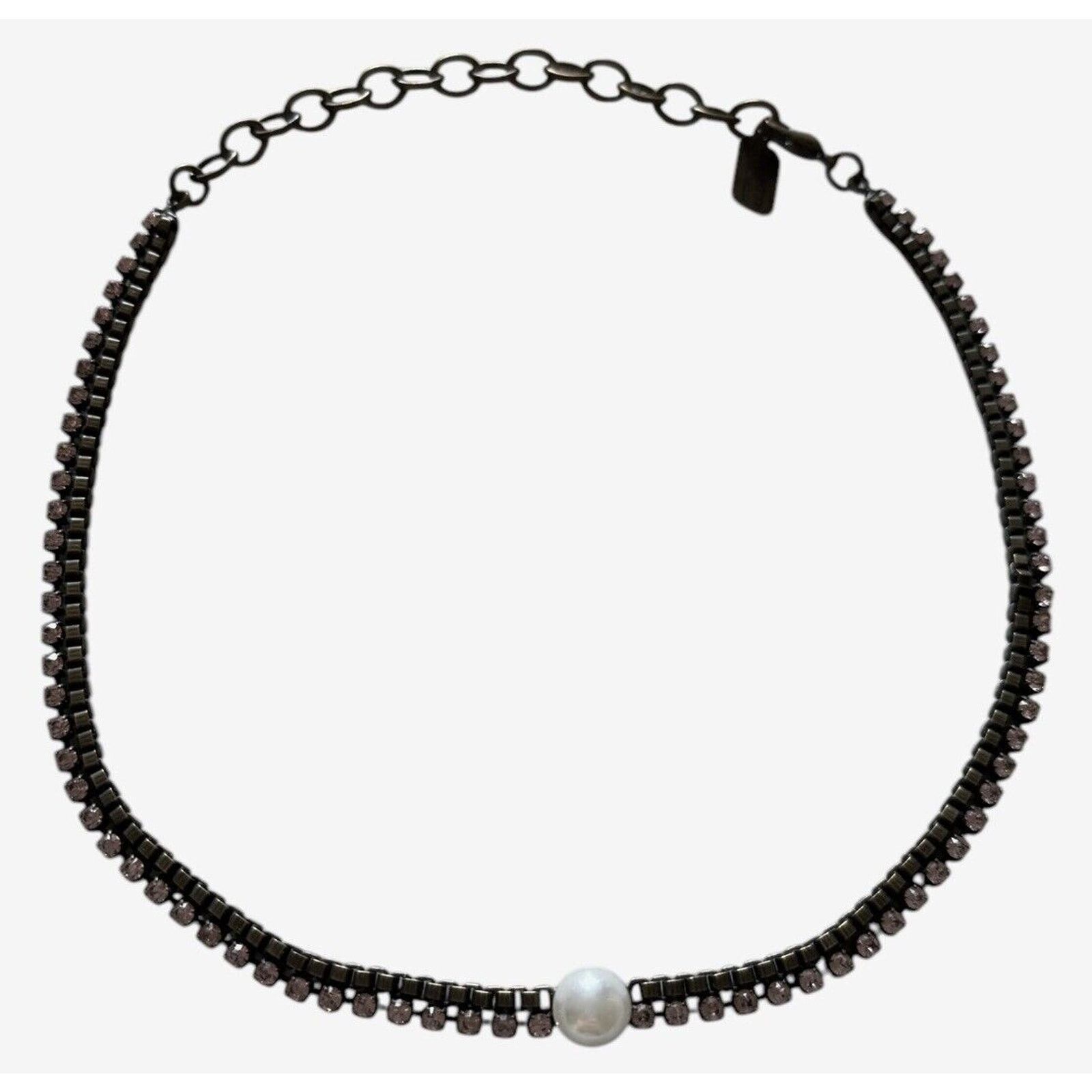Other Lionette By Noa Sade Swarovski crystal & brass Necklace Size ONE SIZE - 3 Thumbnail