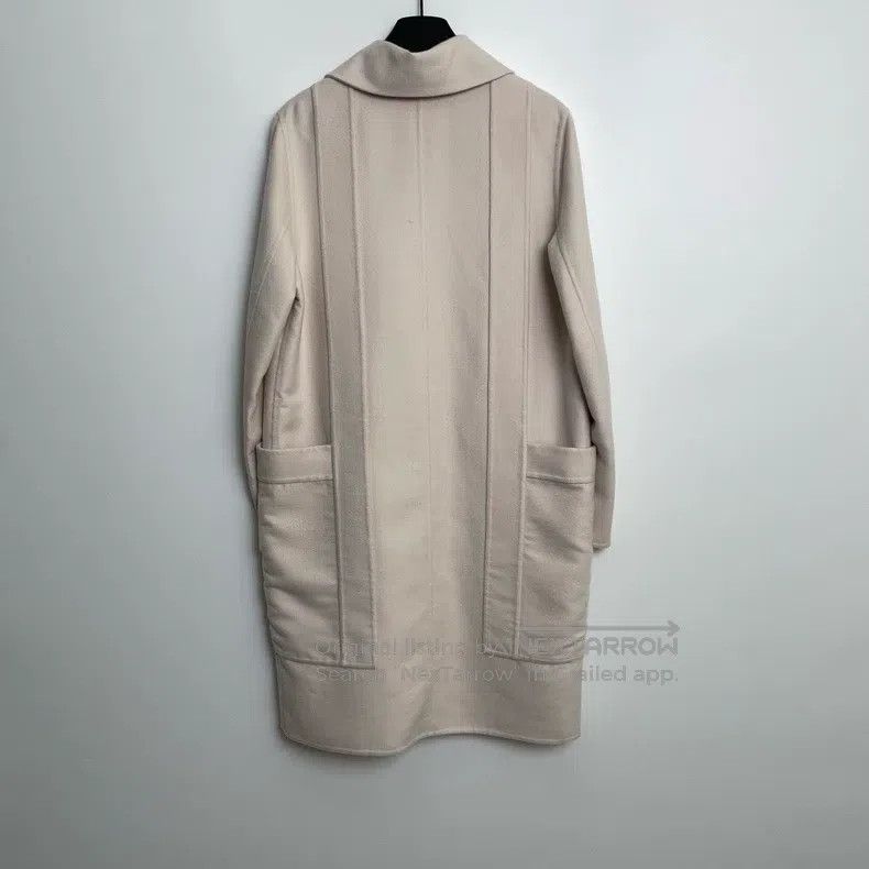 Hermes Hermes Classic Beige Collar Coat Size XS / US 0-2 / IT 36-38 - 4 Thumbnail