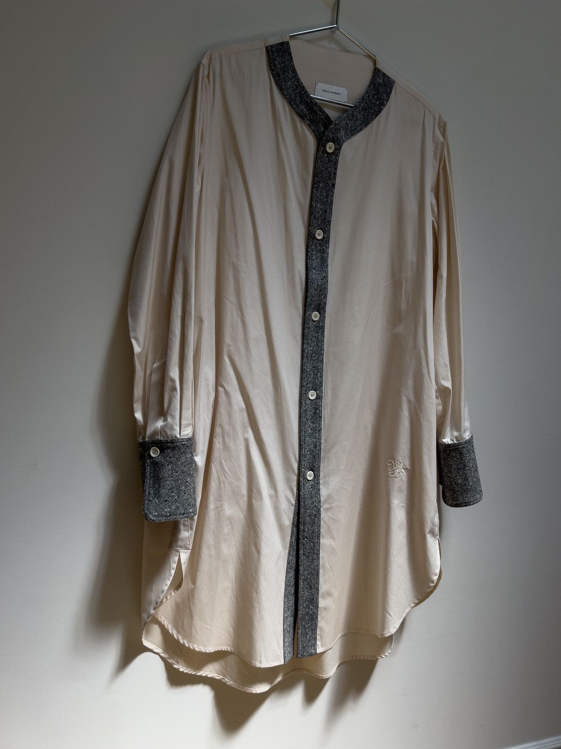 Wales Bonner Wales Bonner FW19 Baseball Tunic (Rare Sample, M) Size US S / EU 44-46 / 1 - 1 Thumbnail
