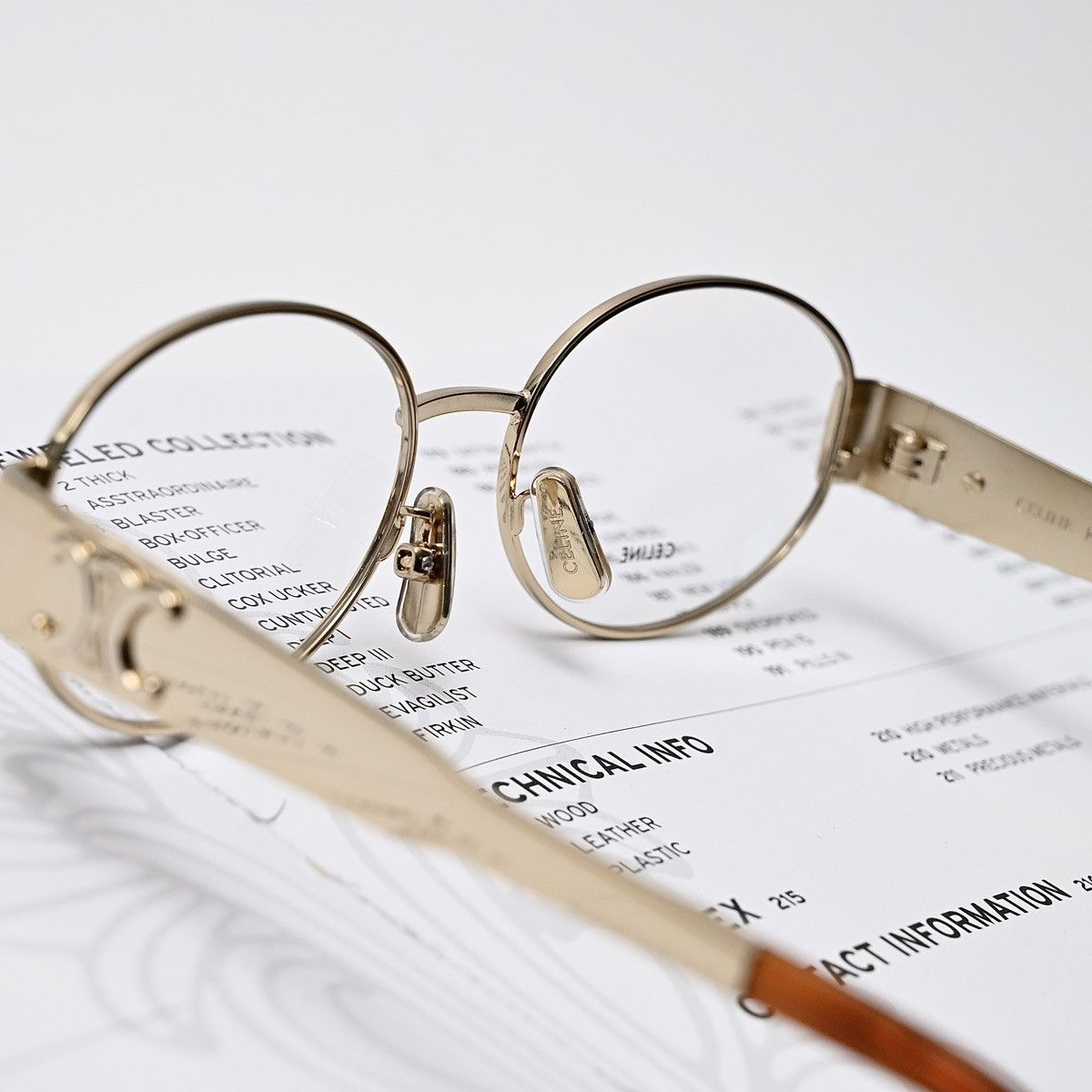 Celine CELINE CL50140U GLASSES Size ONE SIZE - 4 Thumbnail