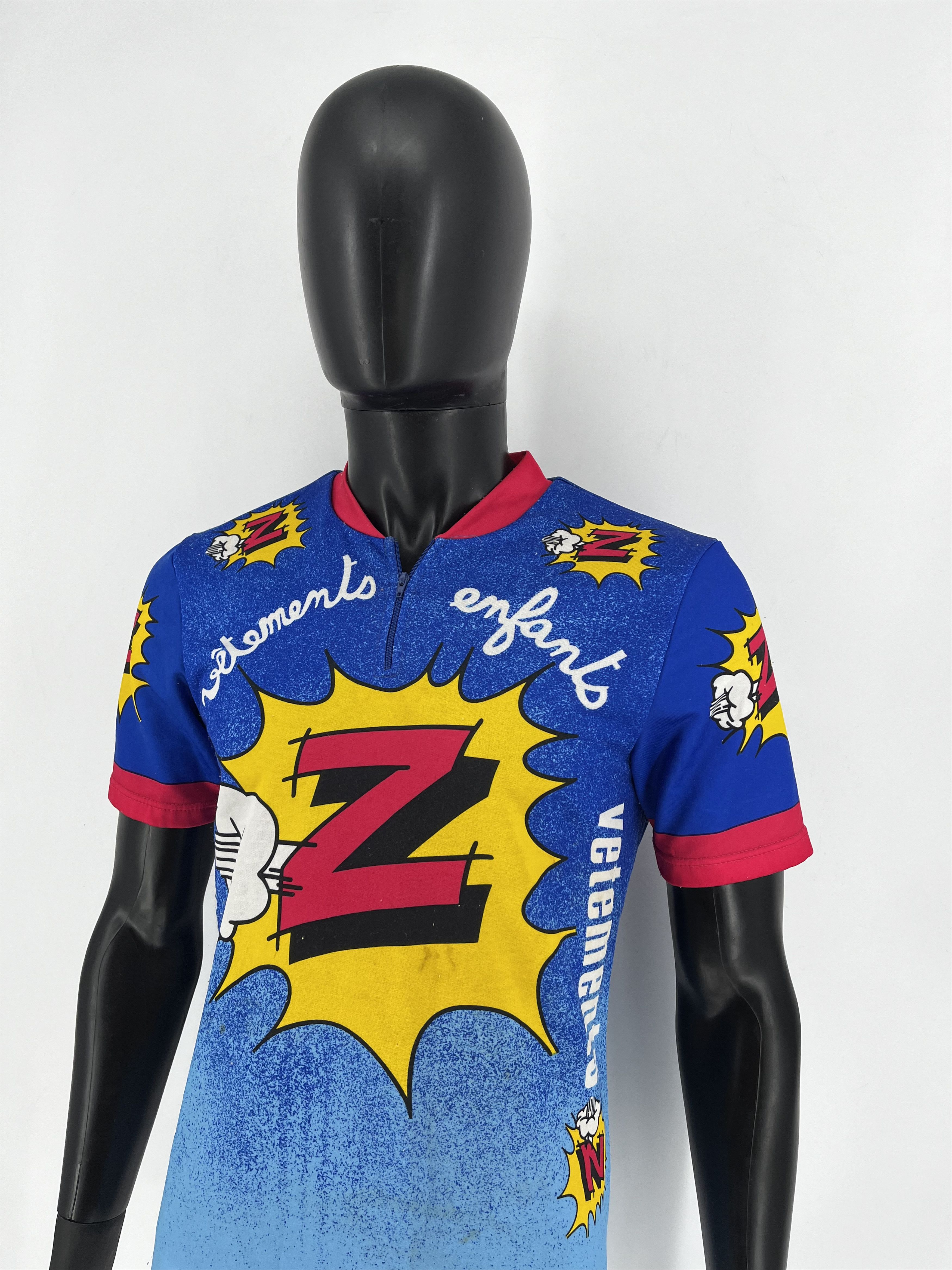 Vintage Santini Jersey Clothing Model Team Pro Tour Cycling Jersey Size US M / EU 48-50 / 2 - 8 Thumbnail