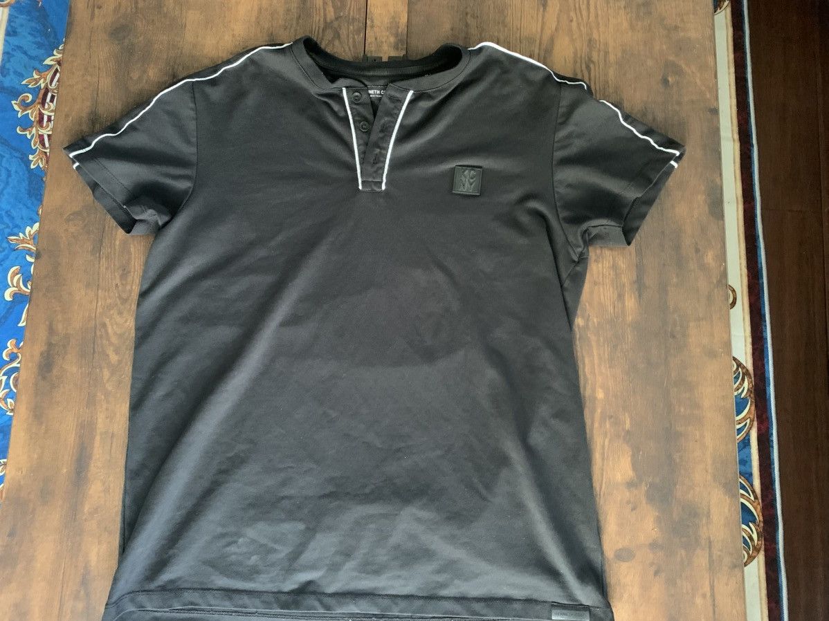 Other Grey and black Kenneth Cole Henley shirt Size US M / EU 48-50 / 2 - 1 Thumbnail
