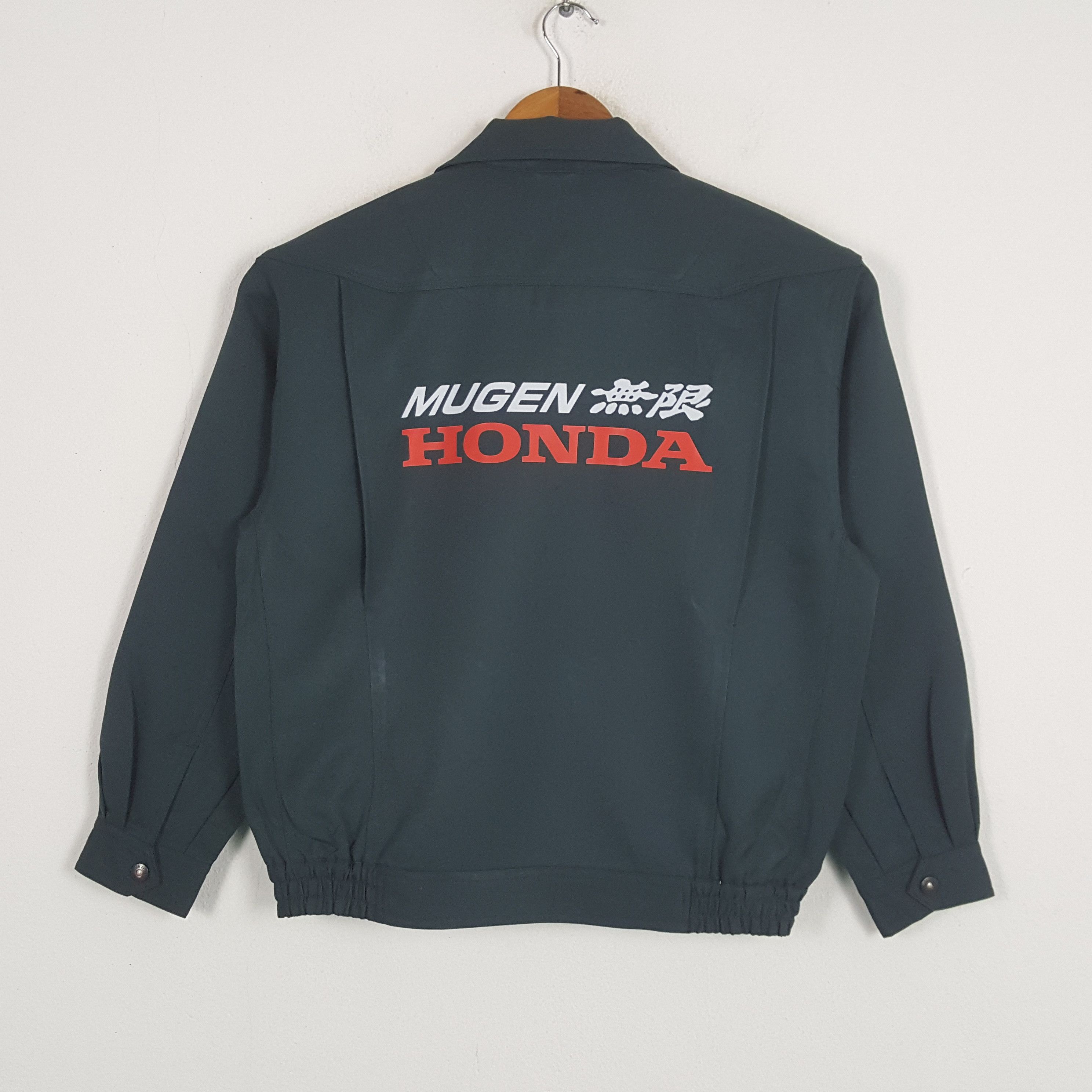 Japanese Brand × Vintage Vintage Mugen Honda Japanese Racing Team Custom Jacket Size US M / EU 48-50 / 2 - 1 Thumbnail