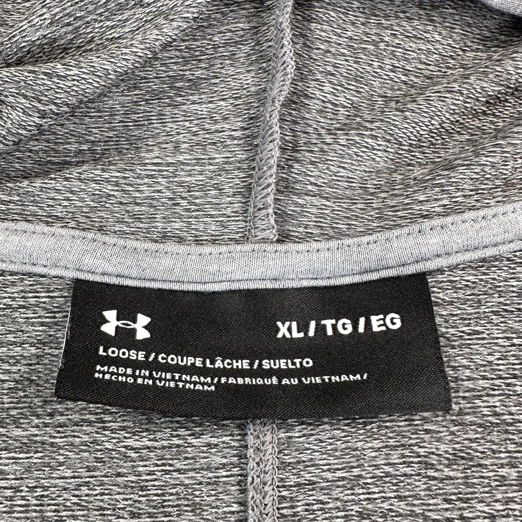 Under Armour Under Armour Hoodie Womens XL Gray Open Front Lightweight Loose Cardigan Shirt (Hooded) Size XL / US 12-14 / IT 48-50 - 3 Thumbnail