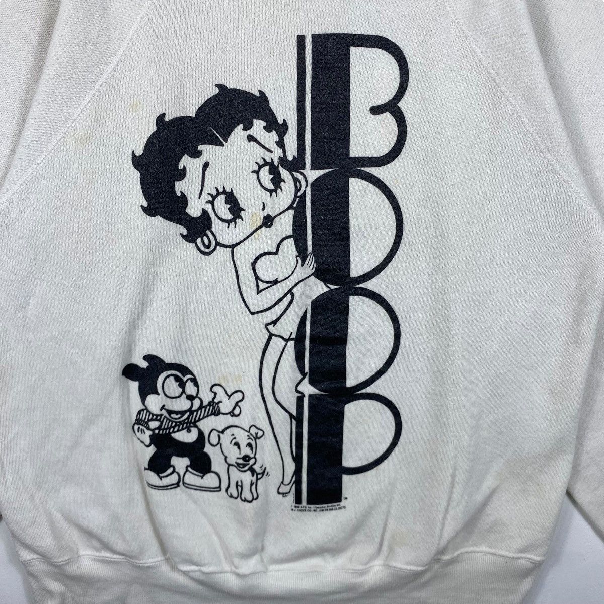 Vintage Vintage 80's BETTY BOOP Double Sided Crewneck Sweatshirt Size US L / EU 52-54 / 3 - 2 Thumbnail