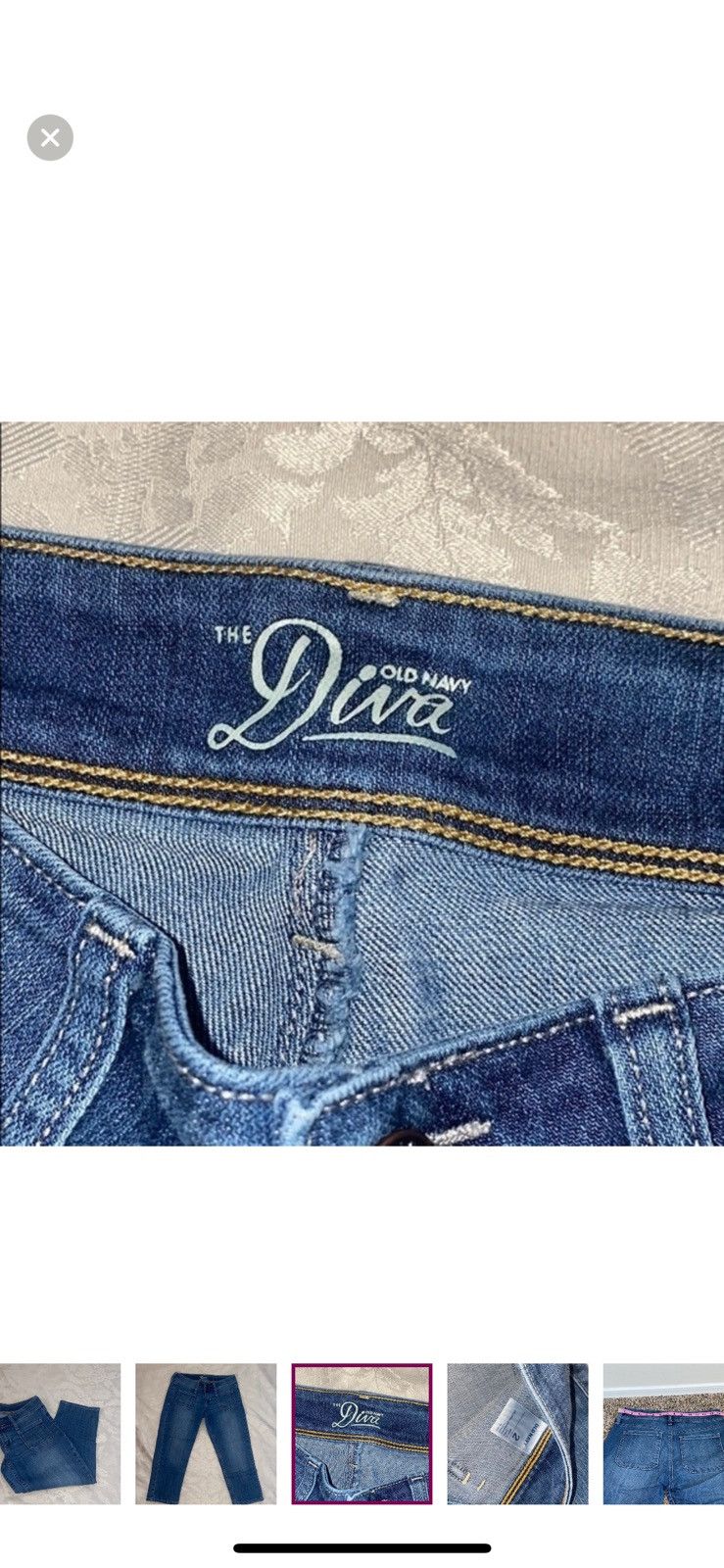 Old Navy Old navy diva denim capris size 2 Size 26" / US 2 / IT 38 - 4 Thumbnail