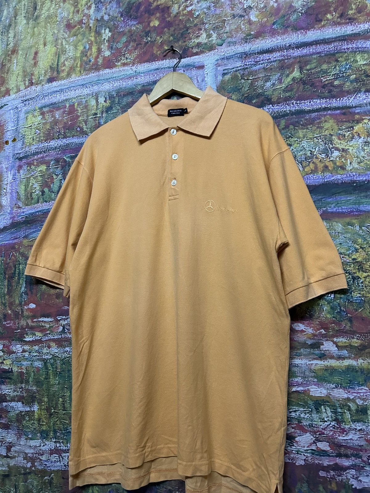 Mercedes-Benz Mercedes Benz button basic tee Size US XL / EU 56 / 4 - 4 Thumbnail