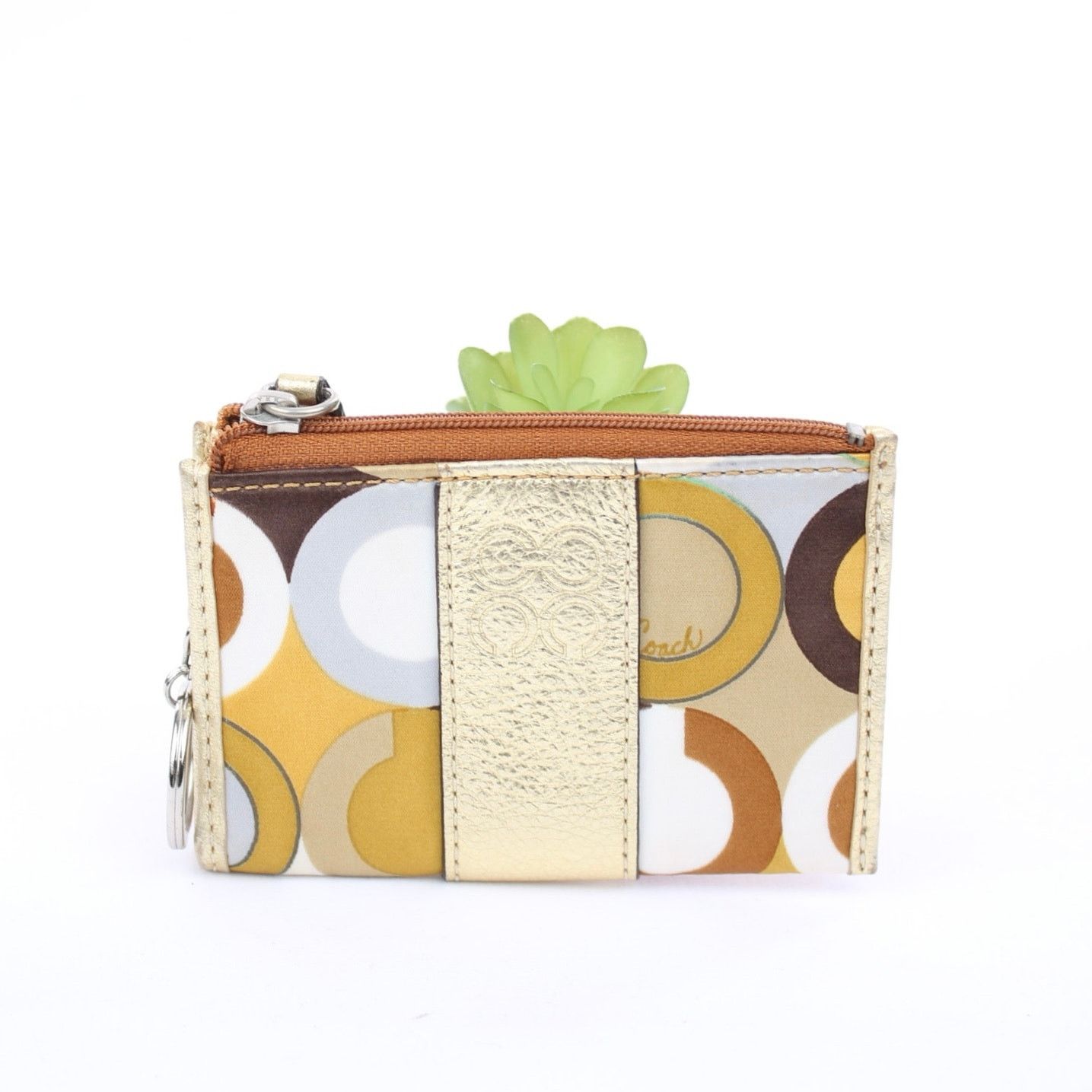 Coach Coach Multicolor Pattern Zip Coin Wallet Size ONE SIZE - 1 Thumbnail