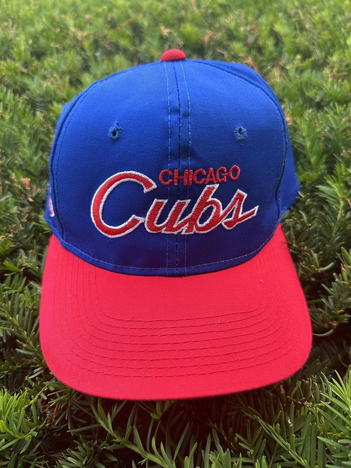 Sports Specialties Vintage Chicago Cubs Sports Specialties Script SnapBack Hat Size ONE SIZE - 2 Thumbnail